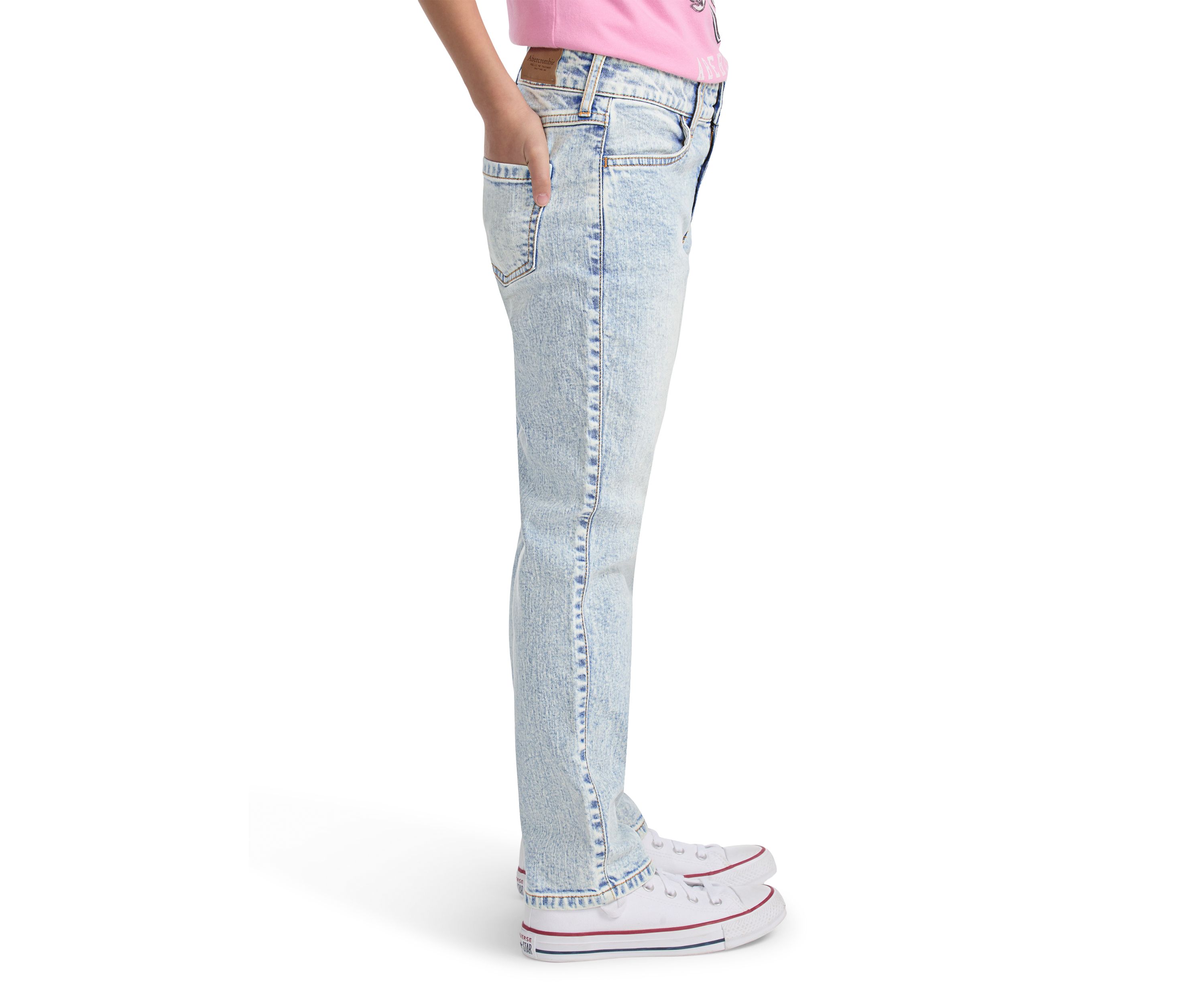high rise 90s straight jeans