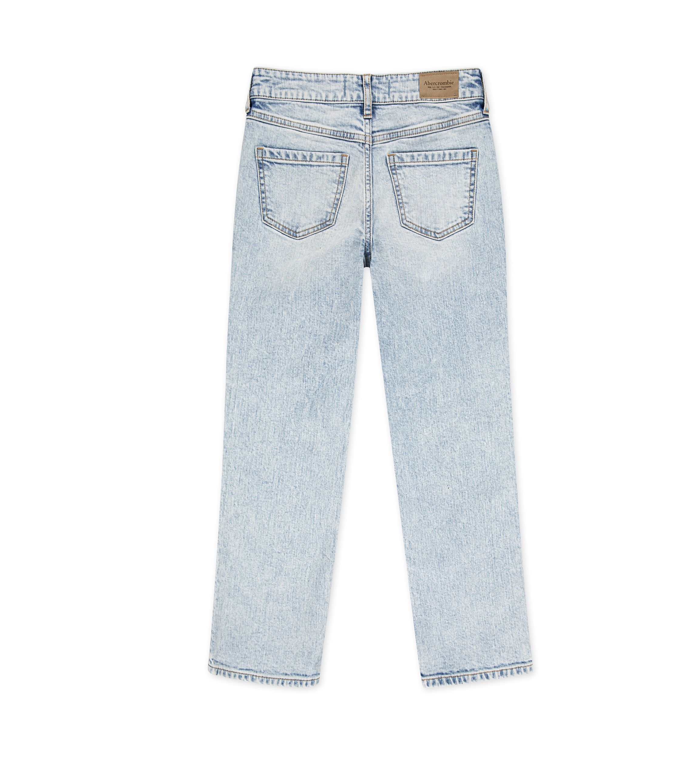 high rise 90s straight jeans