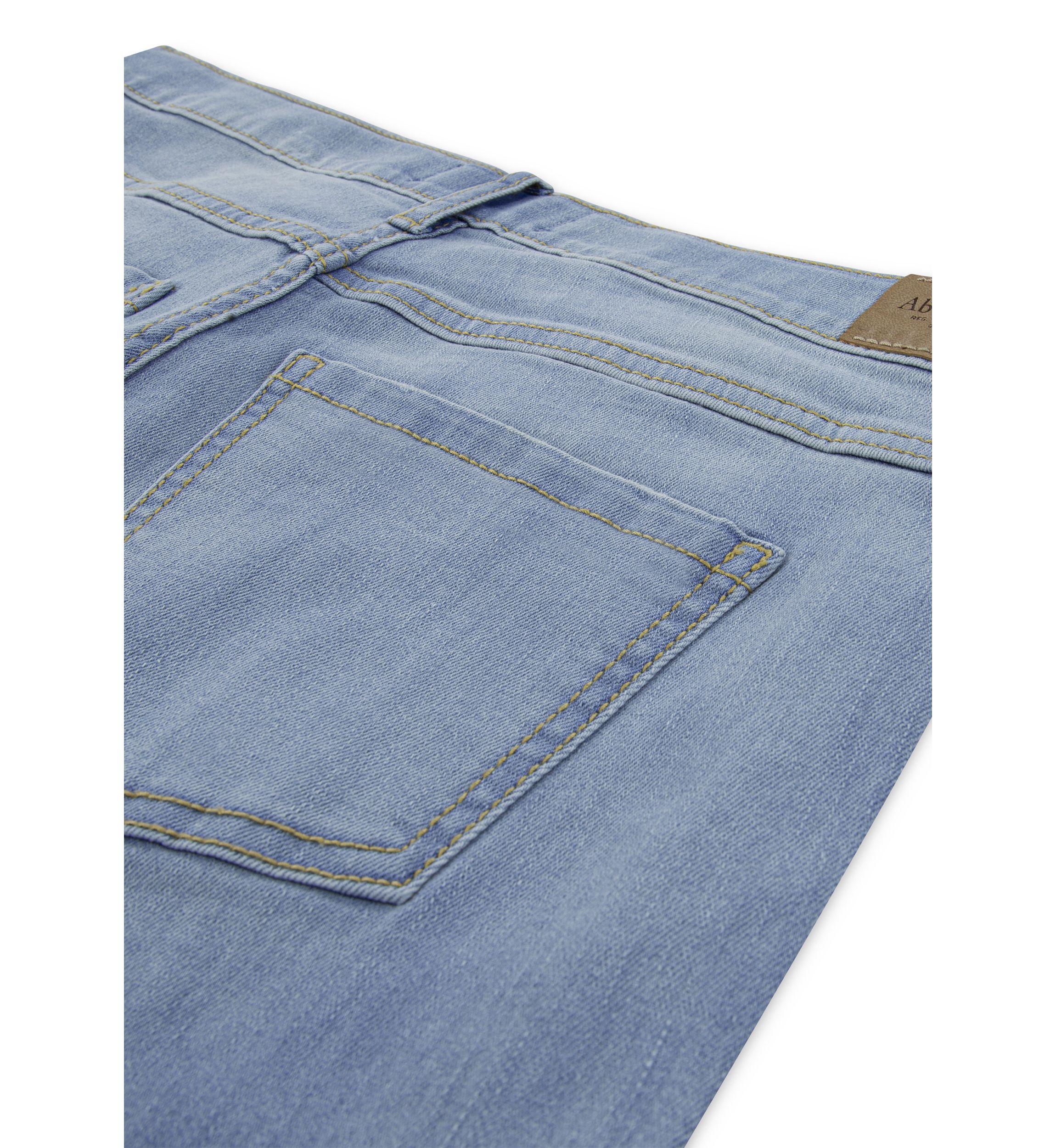 high rise embroidered flare jeans 