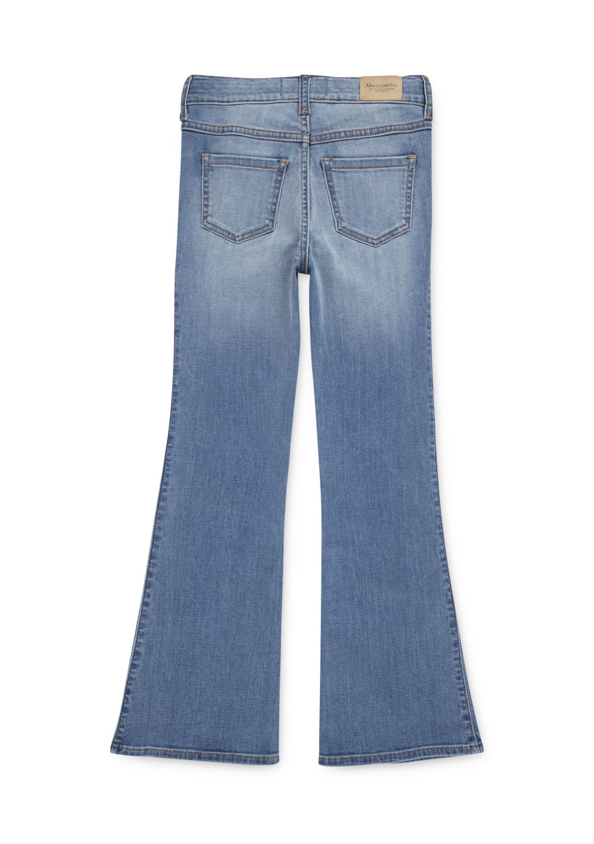 high rise flare jeans