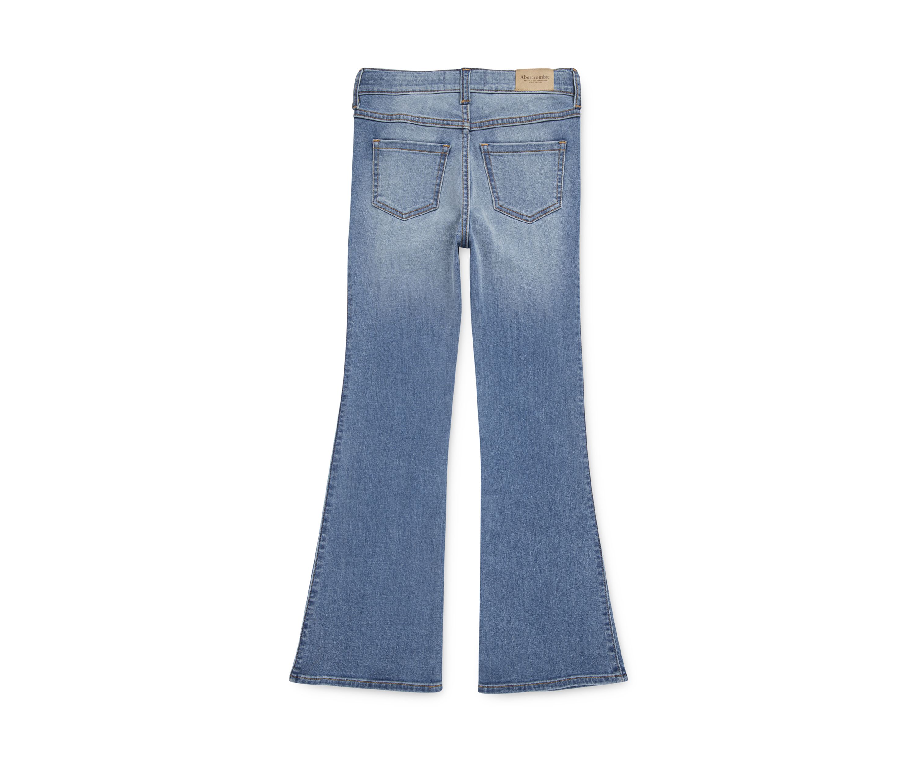 high rise flare jeans