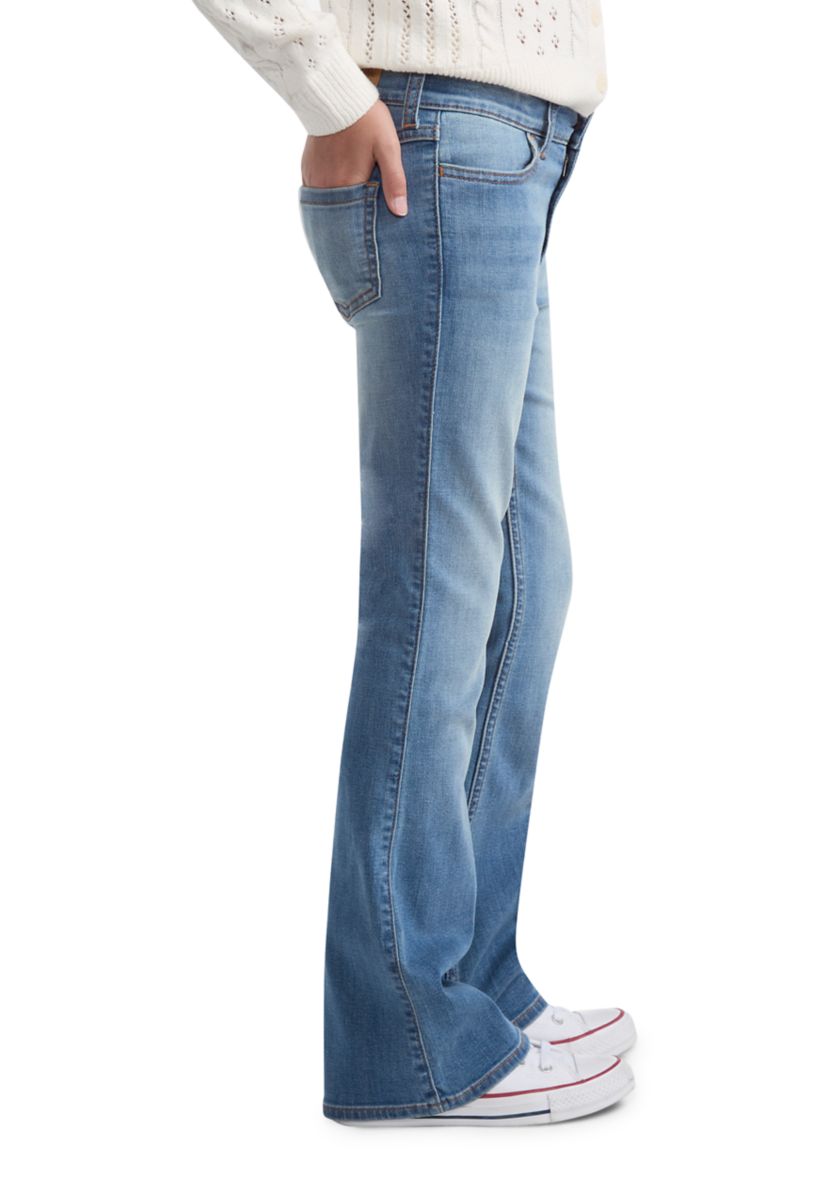 high rise flare jeans