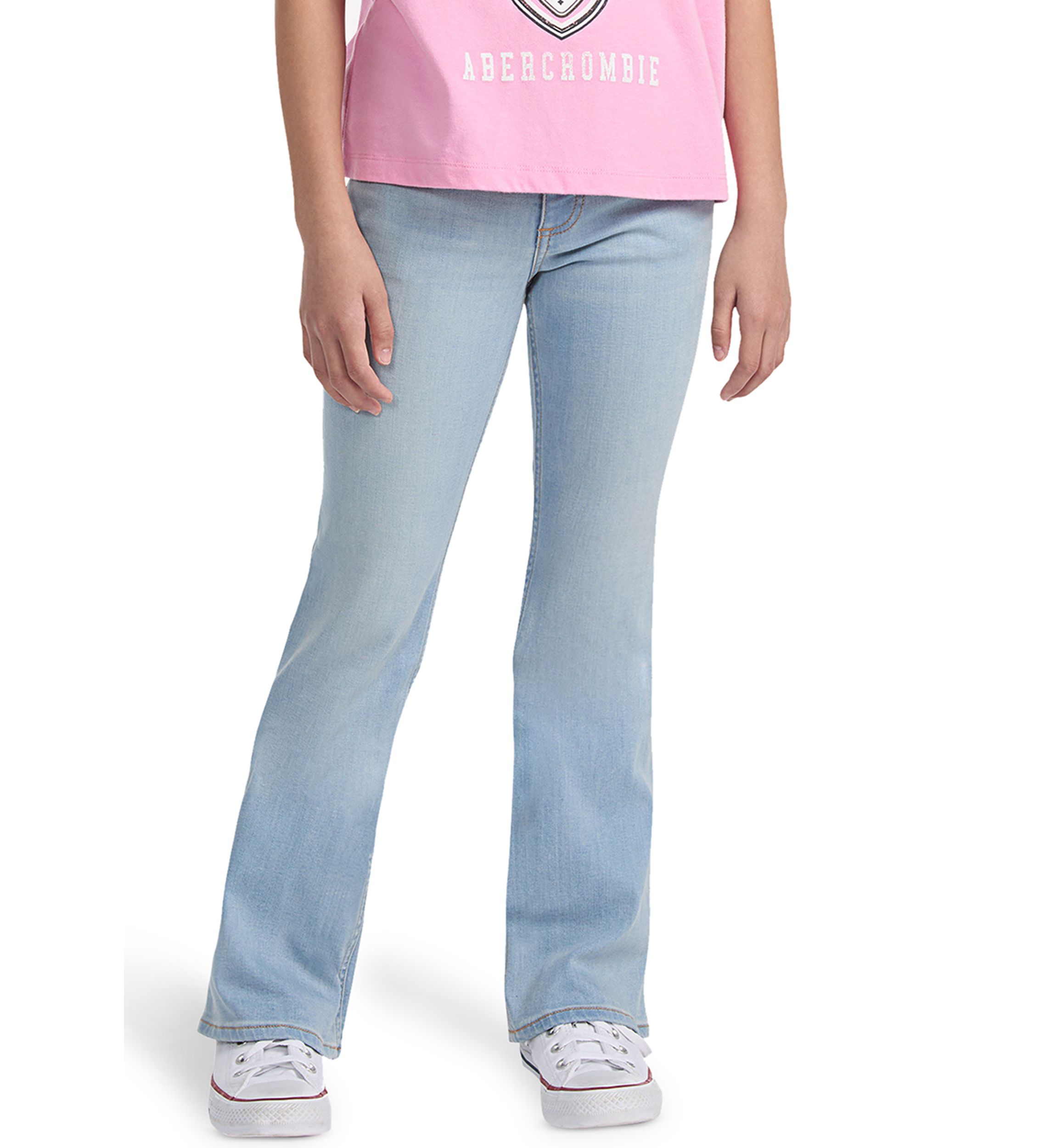 lowrise bootcut stretch jeans