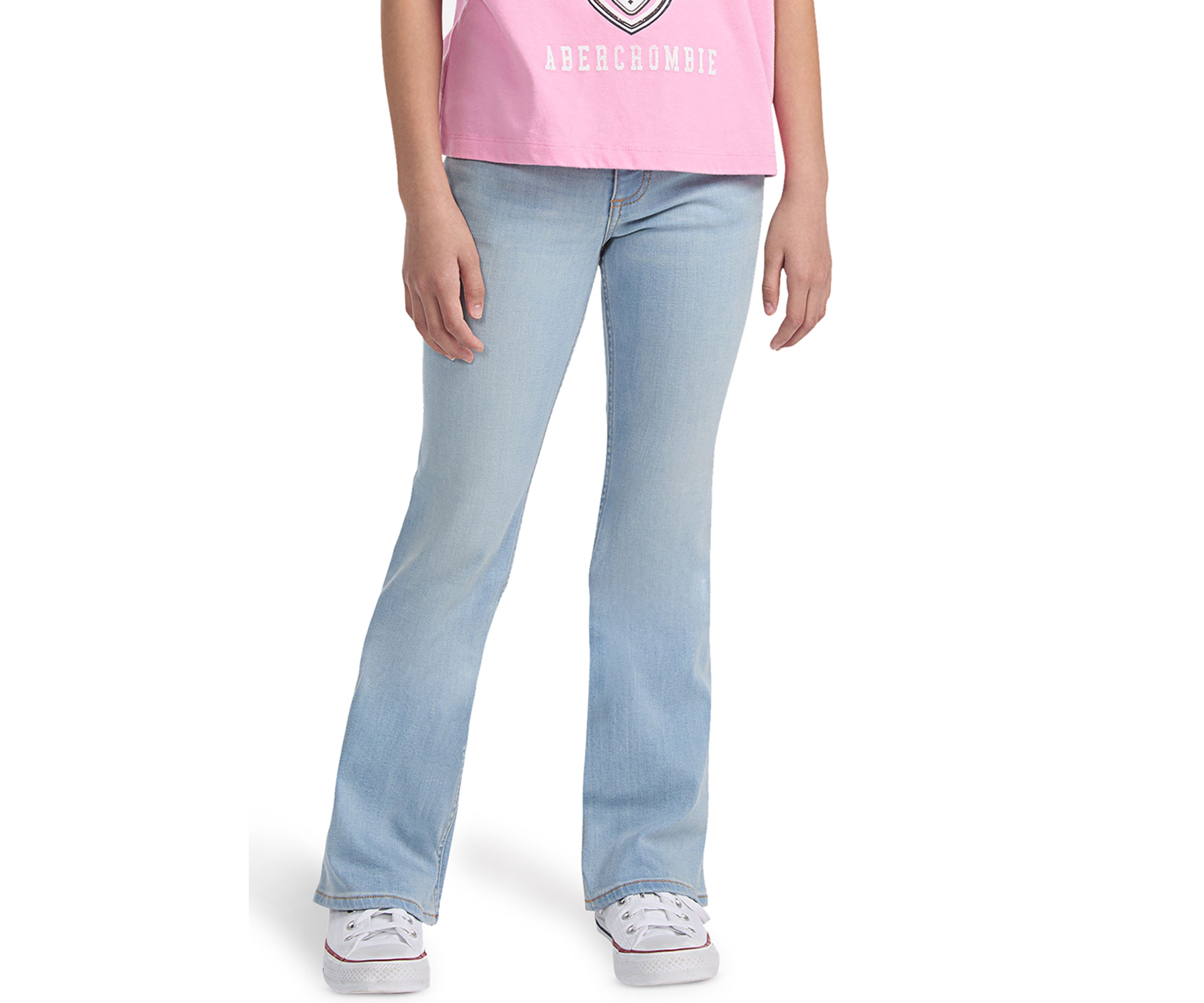 lowrise bootcut stretch jeans