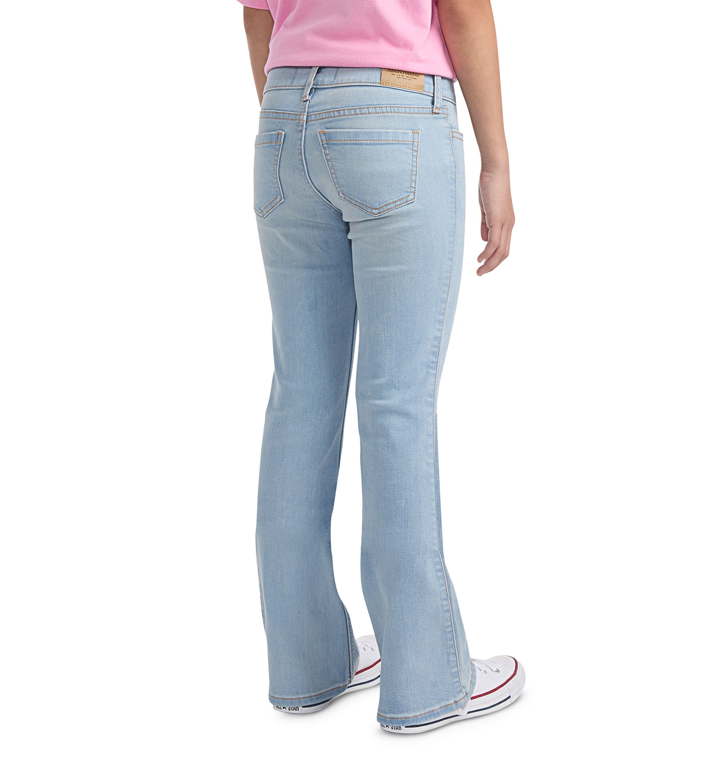 lowrise bootcut stretch jeans
