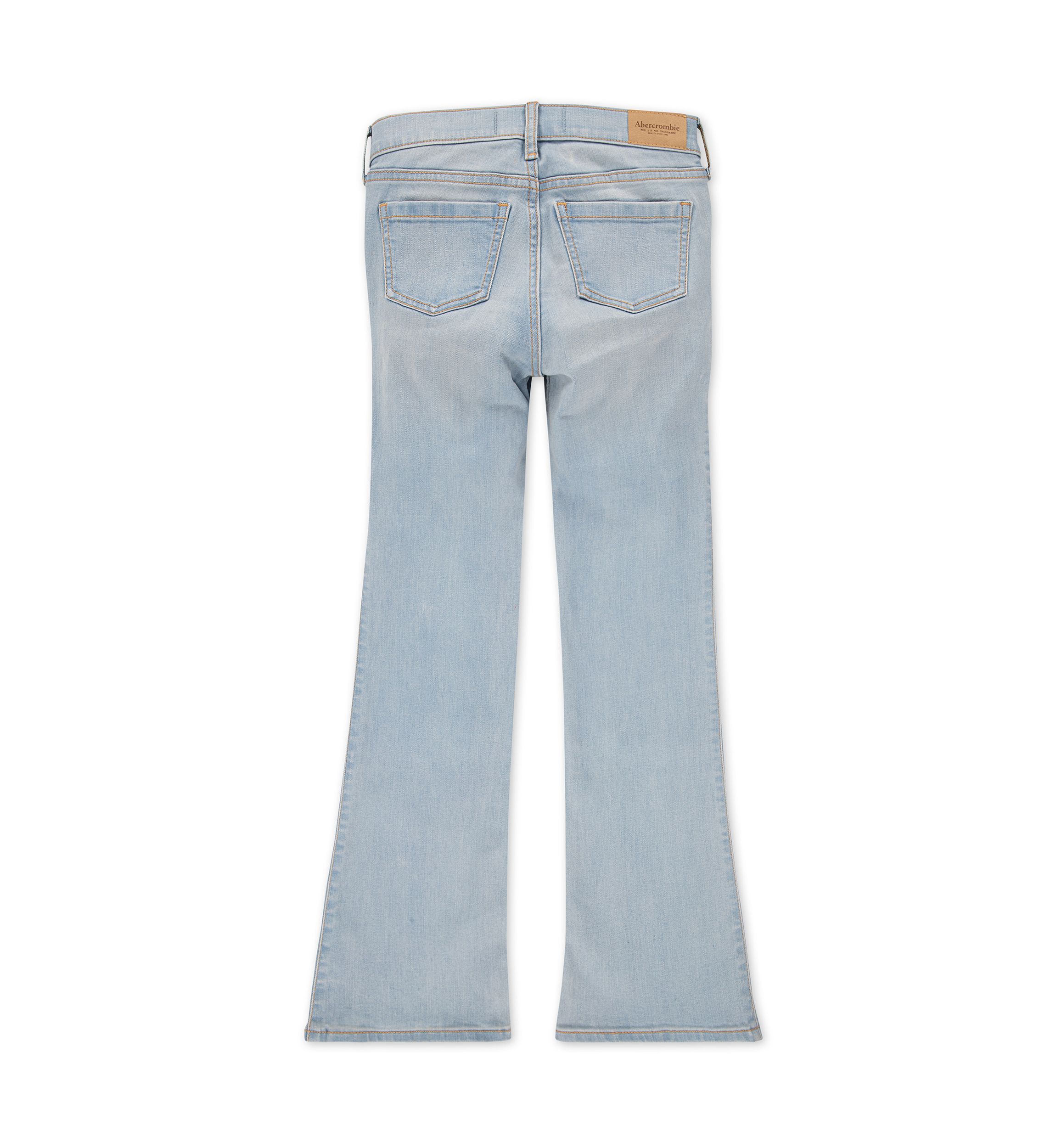 lowrise bootcut stretch jeans
