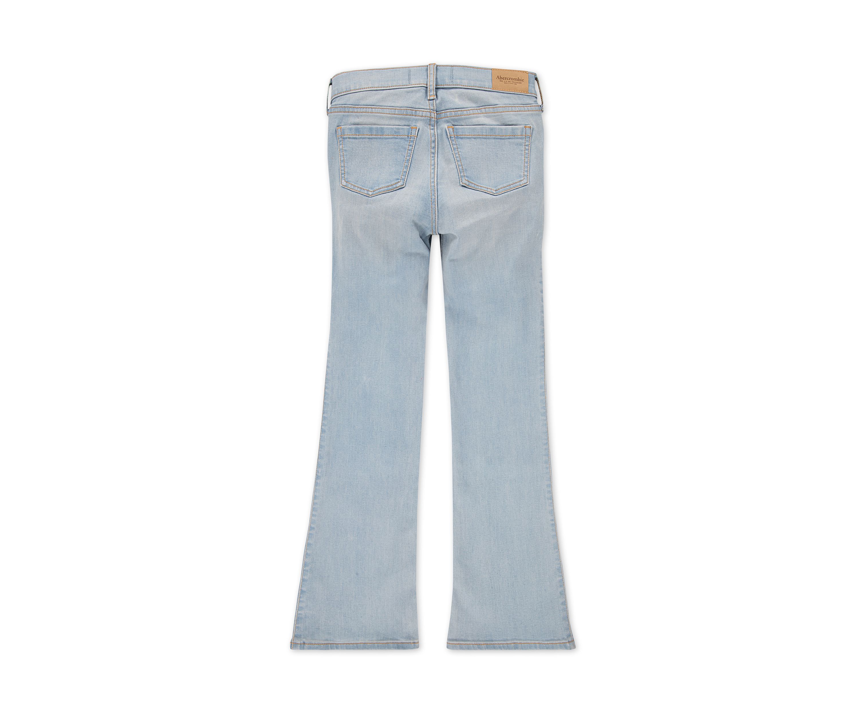 lowrise bootcut stretch jeans