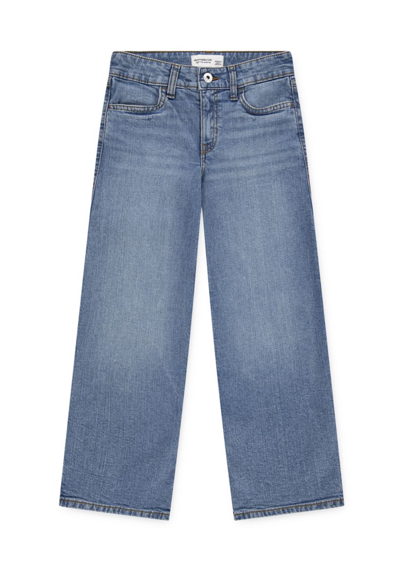 high rise wide leg jeans