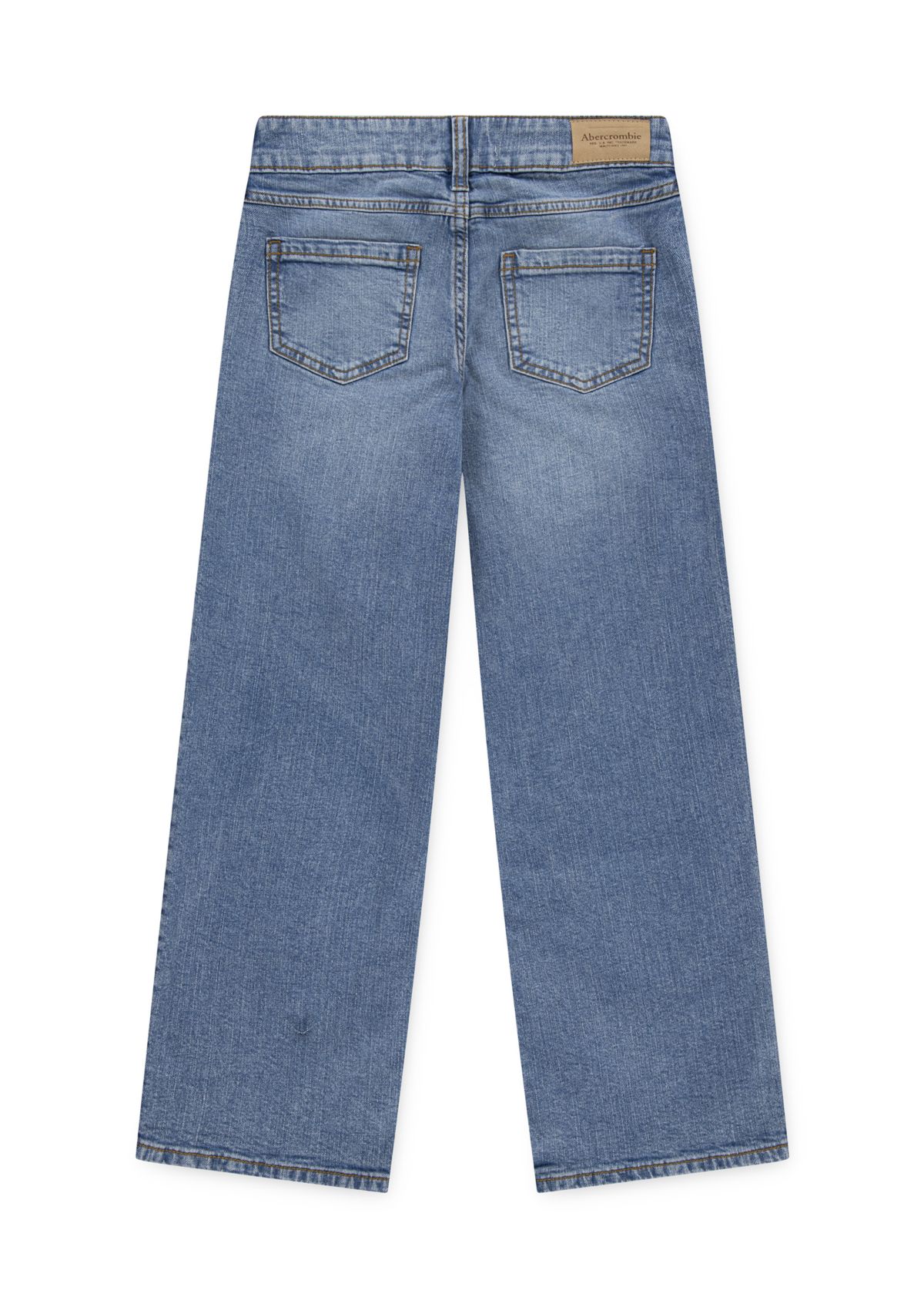 high rise wide leg jeans