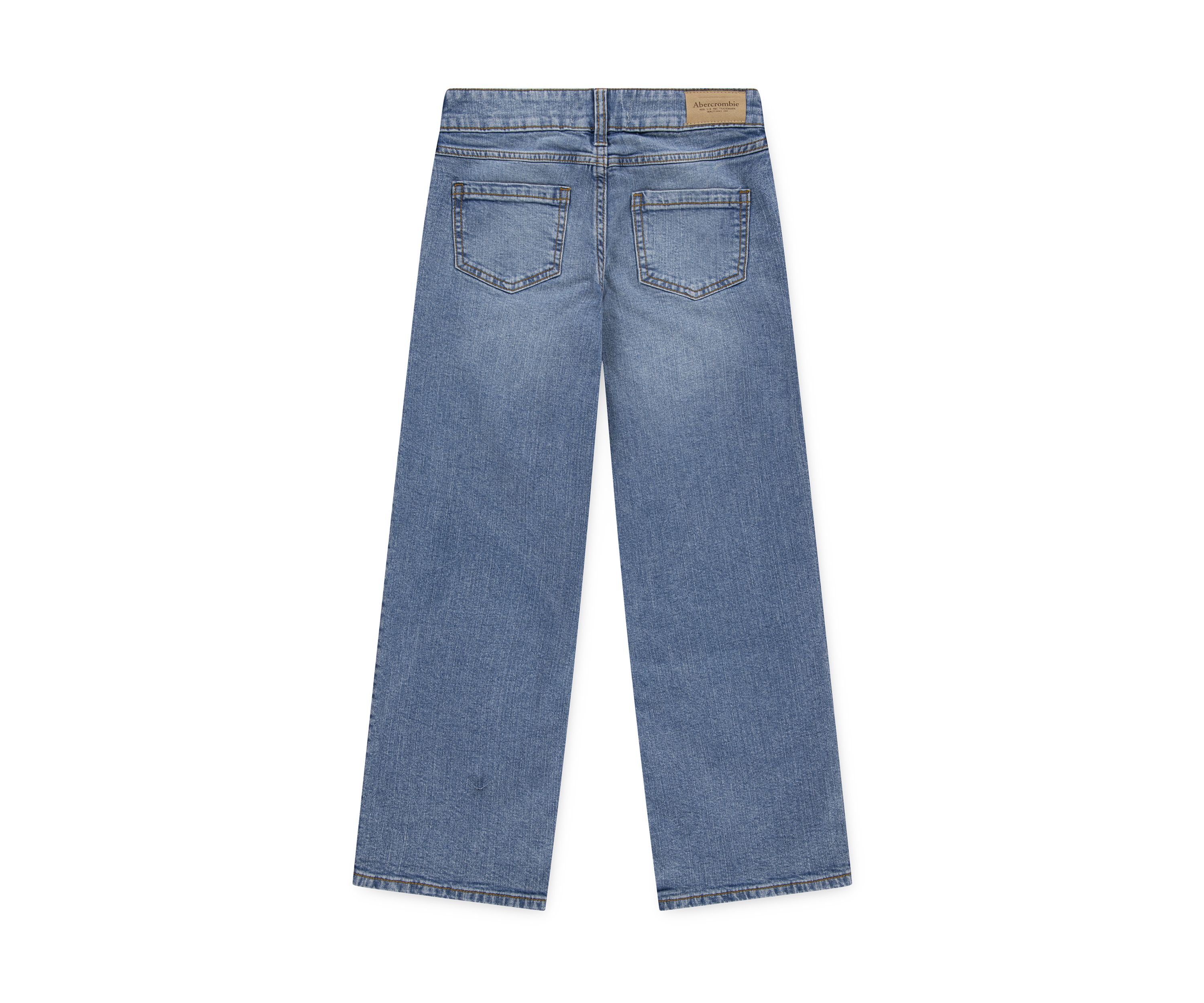 high rise wide leg jeans