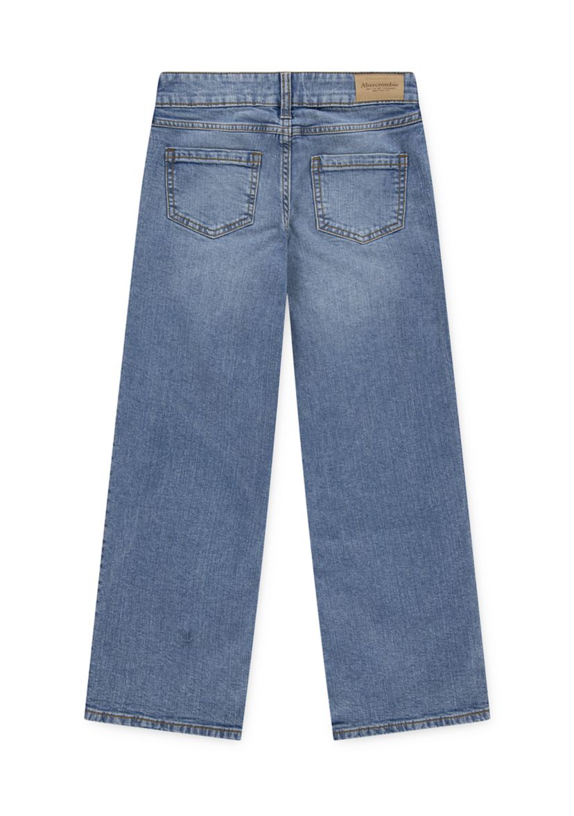 high rise wide leg jeans