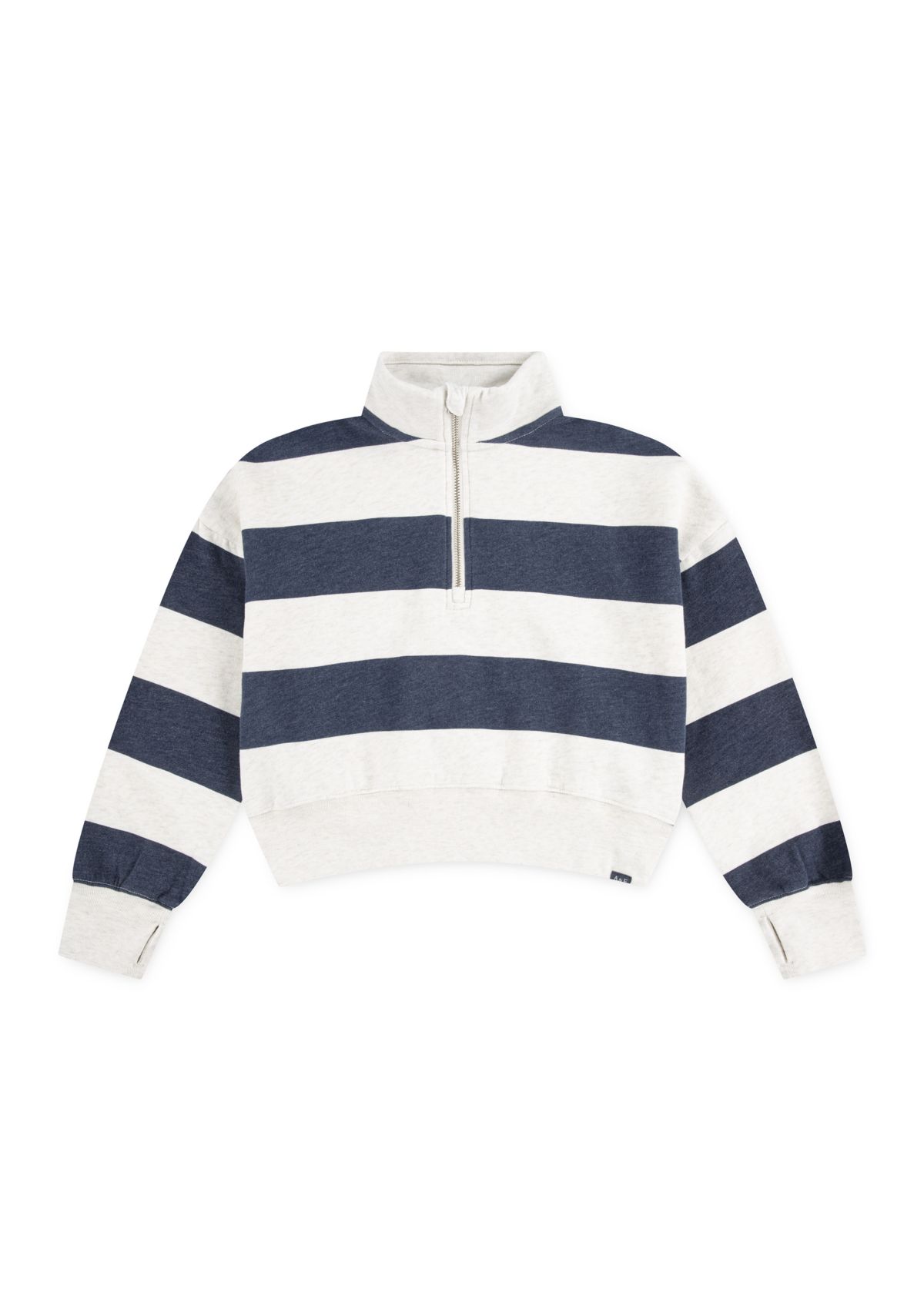 quarter zip preppy pullover