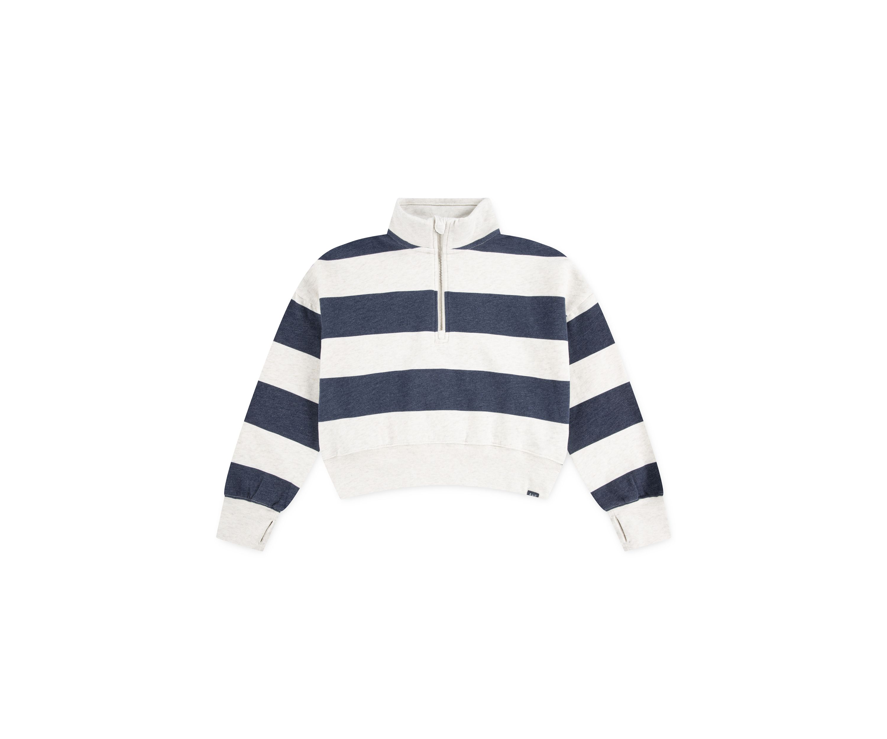 quarter zip preppy pullover