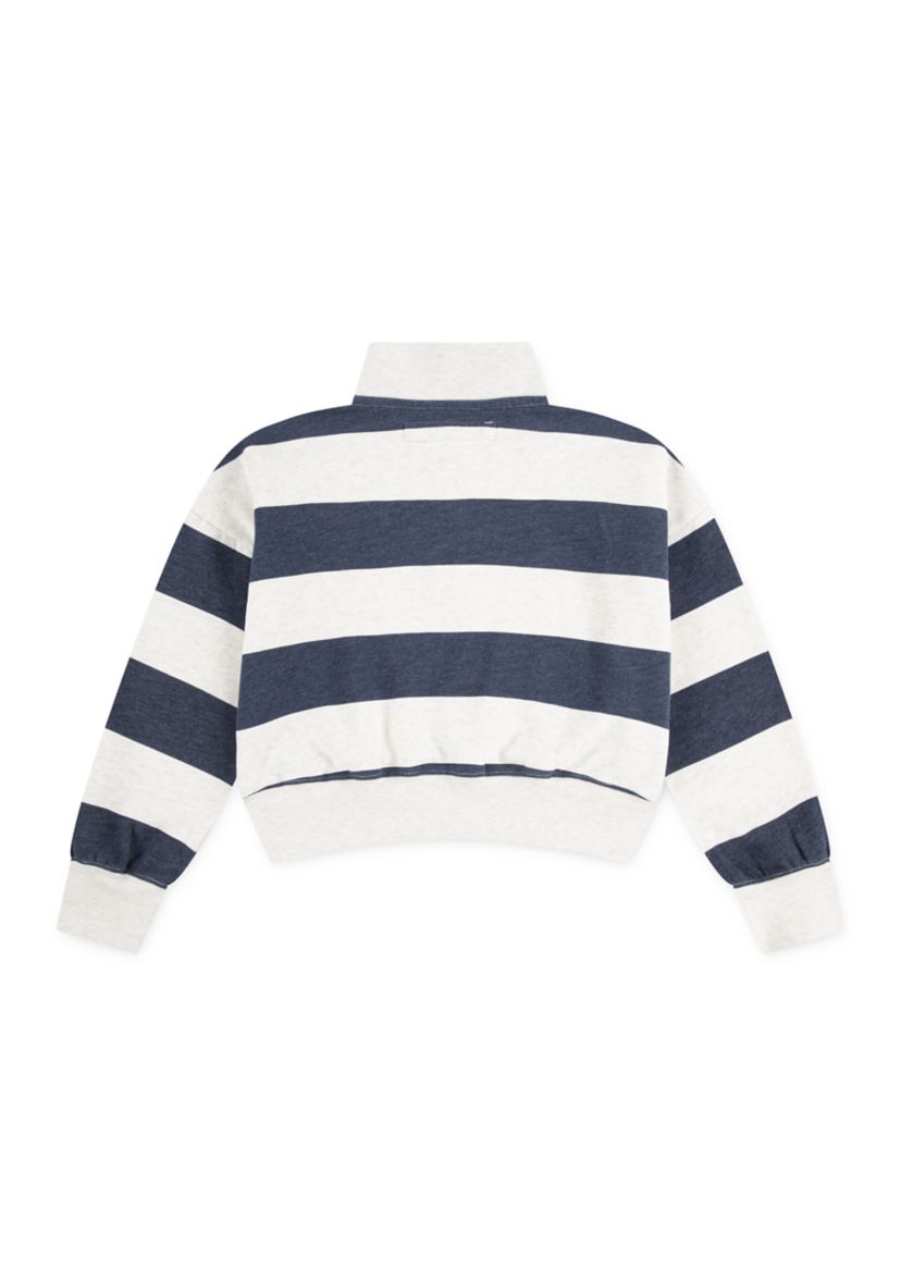 quarter zip preppy pullover