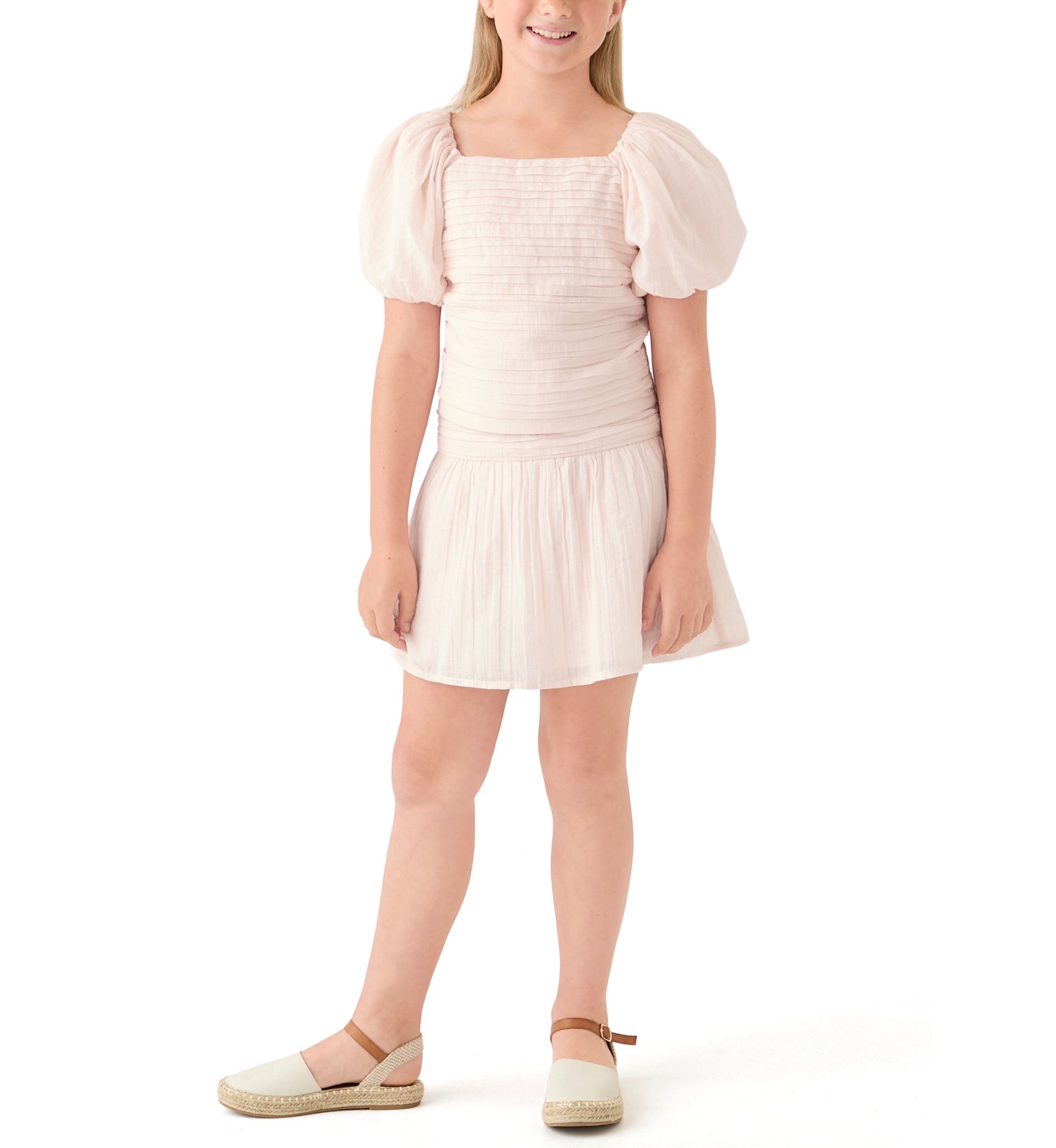 emerson puff sleeve poplin top