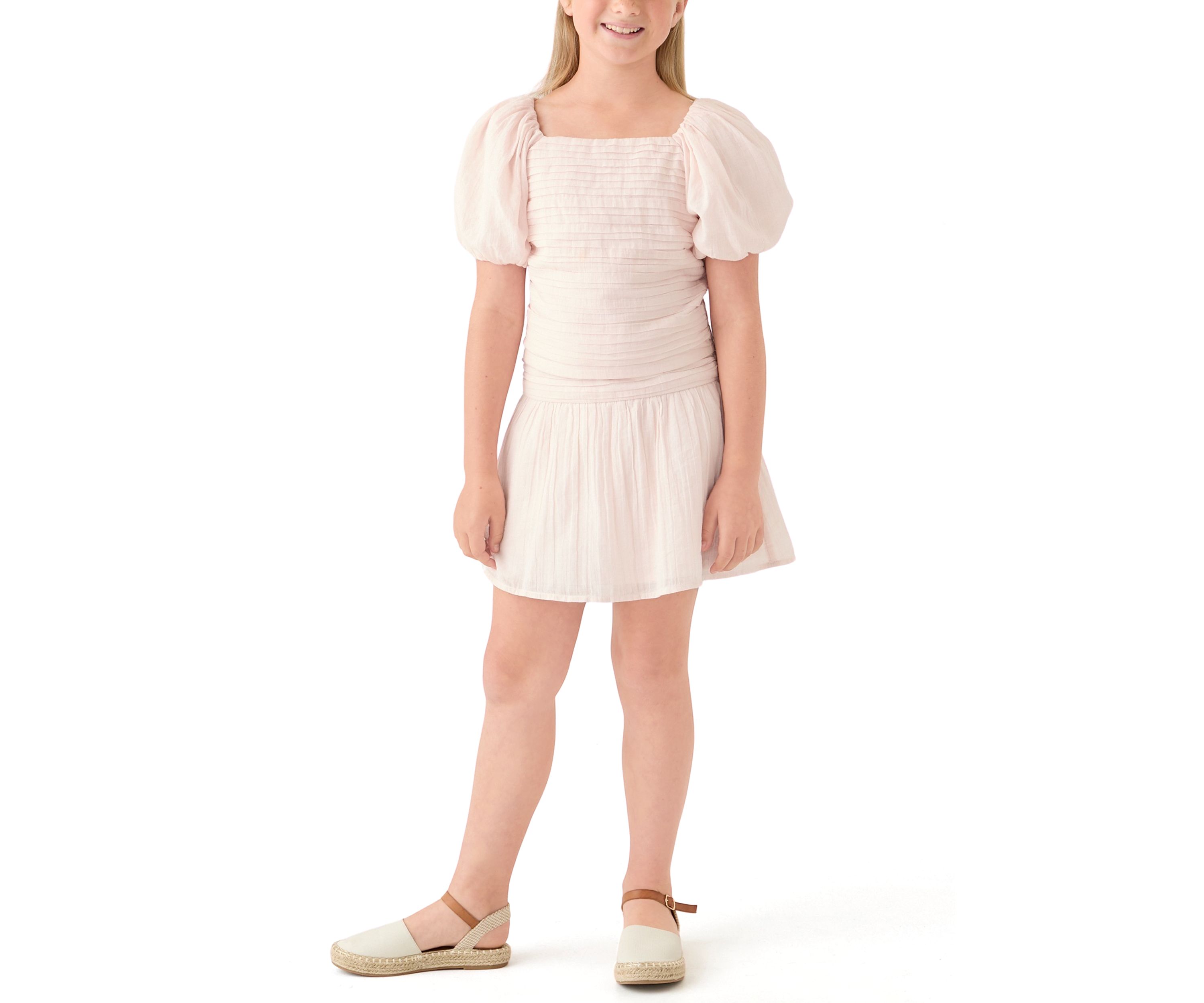 emerson puff sleeve poplin top