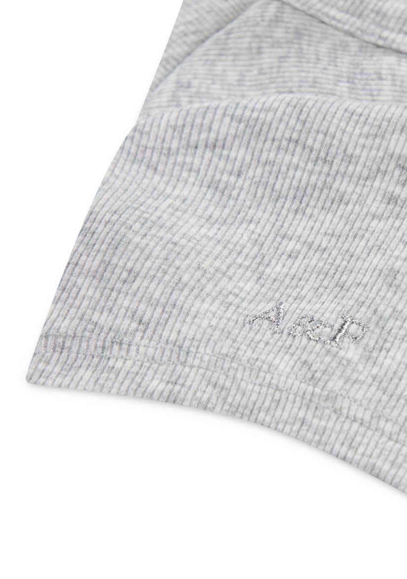ruched side bow baby tee