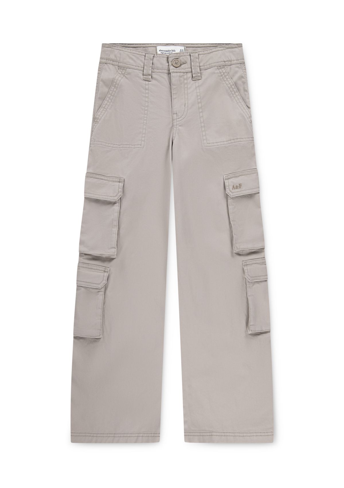 high rise cargo wide leg pants