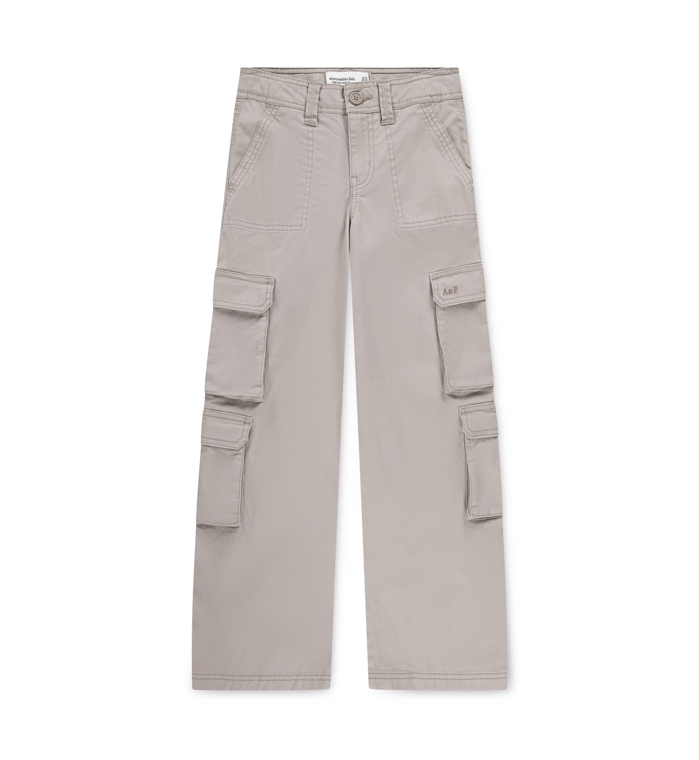 high rise cargo wide leg pants