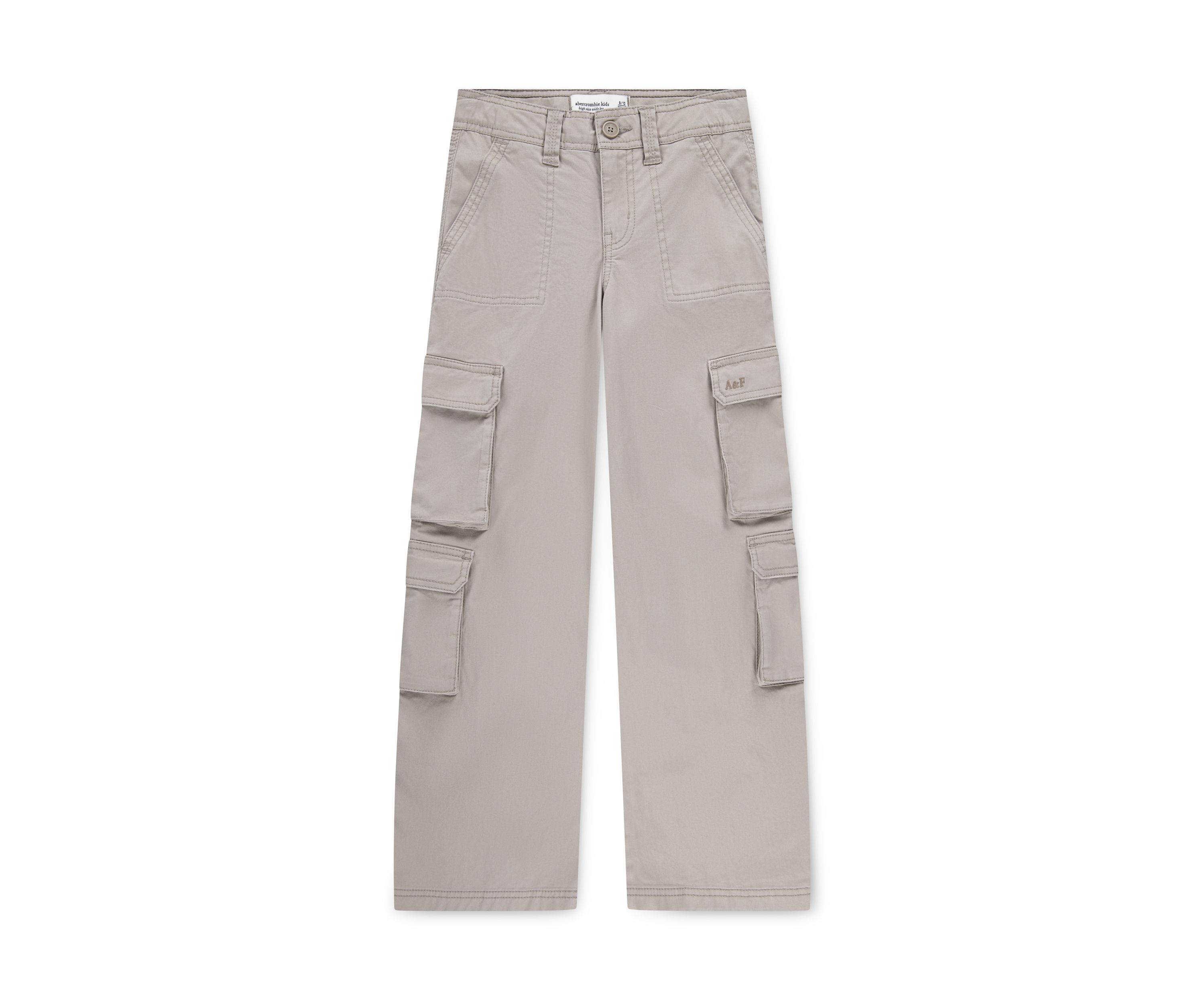 high rise cargo wide leg pants