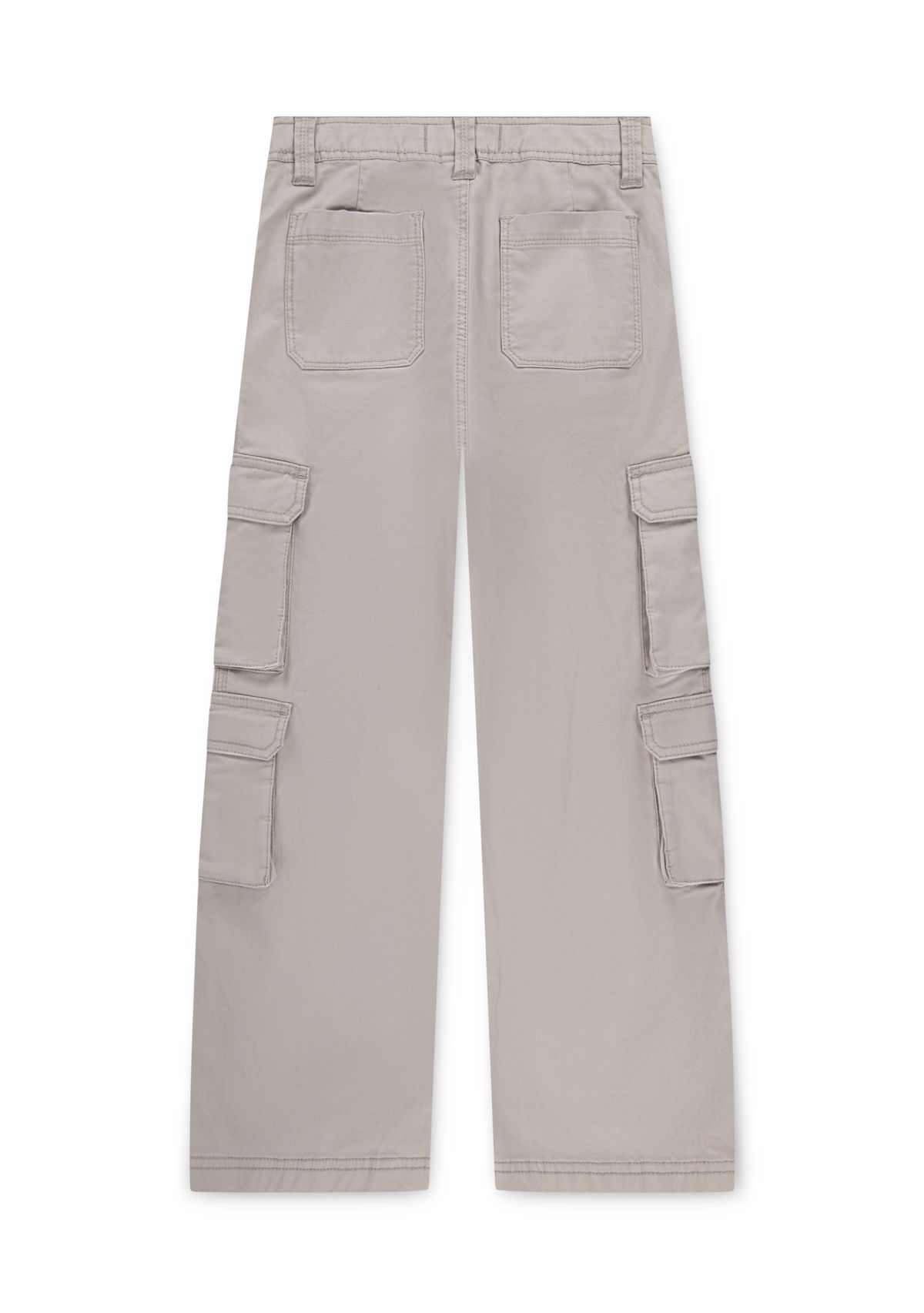 high rise cargo wide leg pants