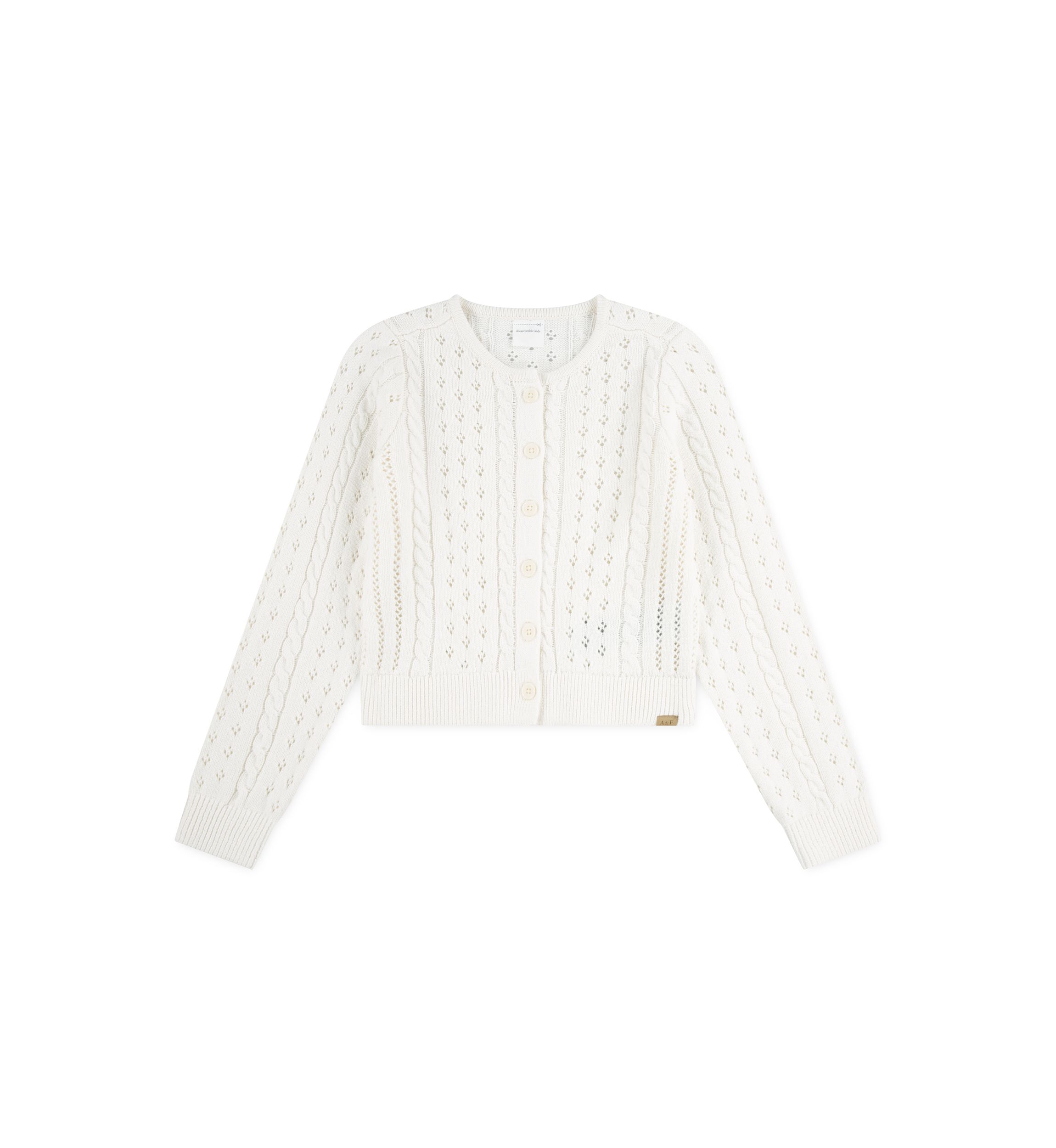 cable knit cardigan
