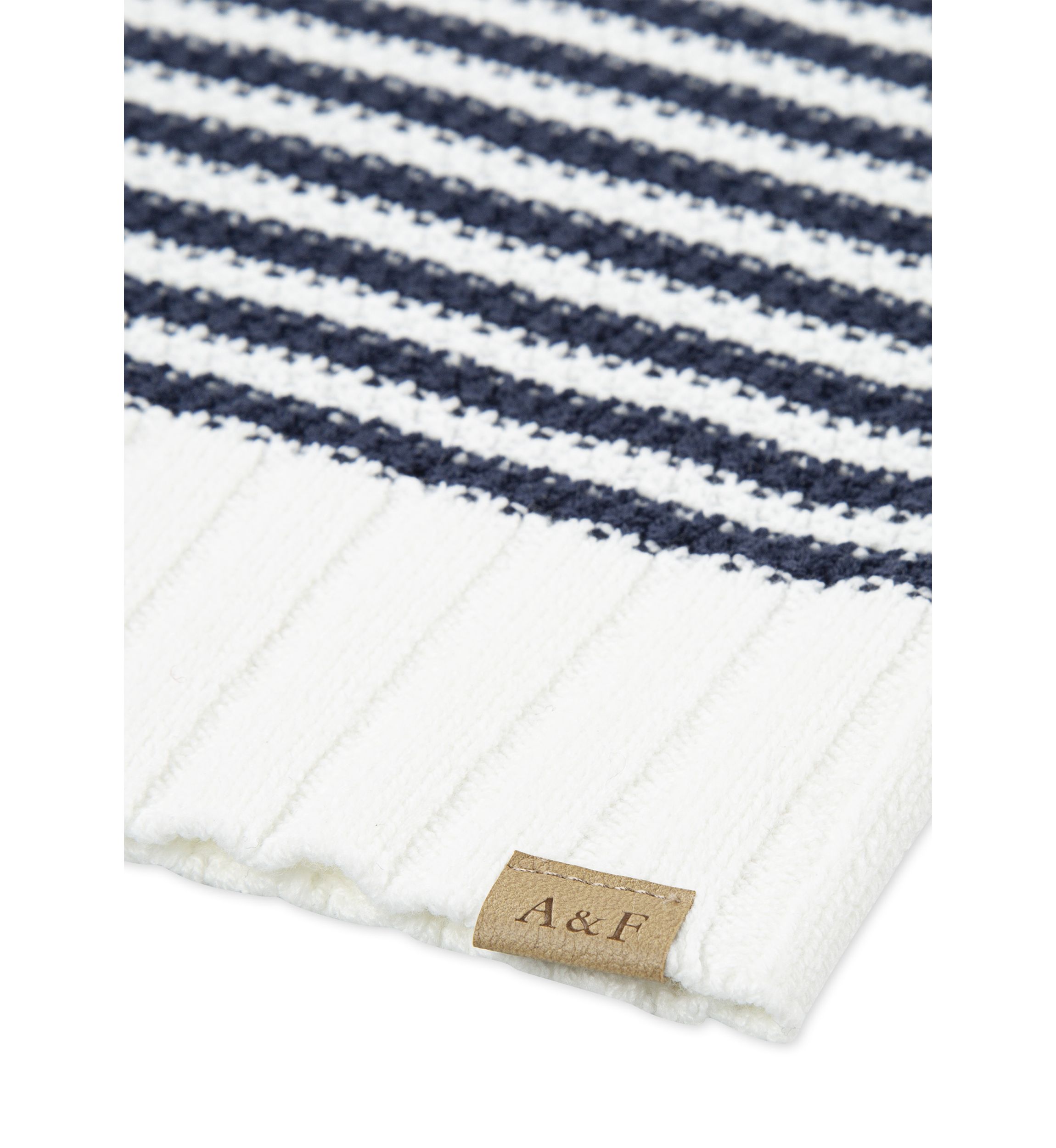 slash neck striped sweater
