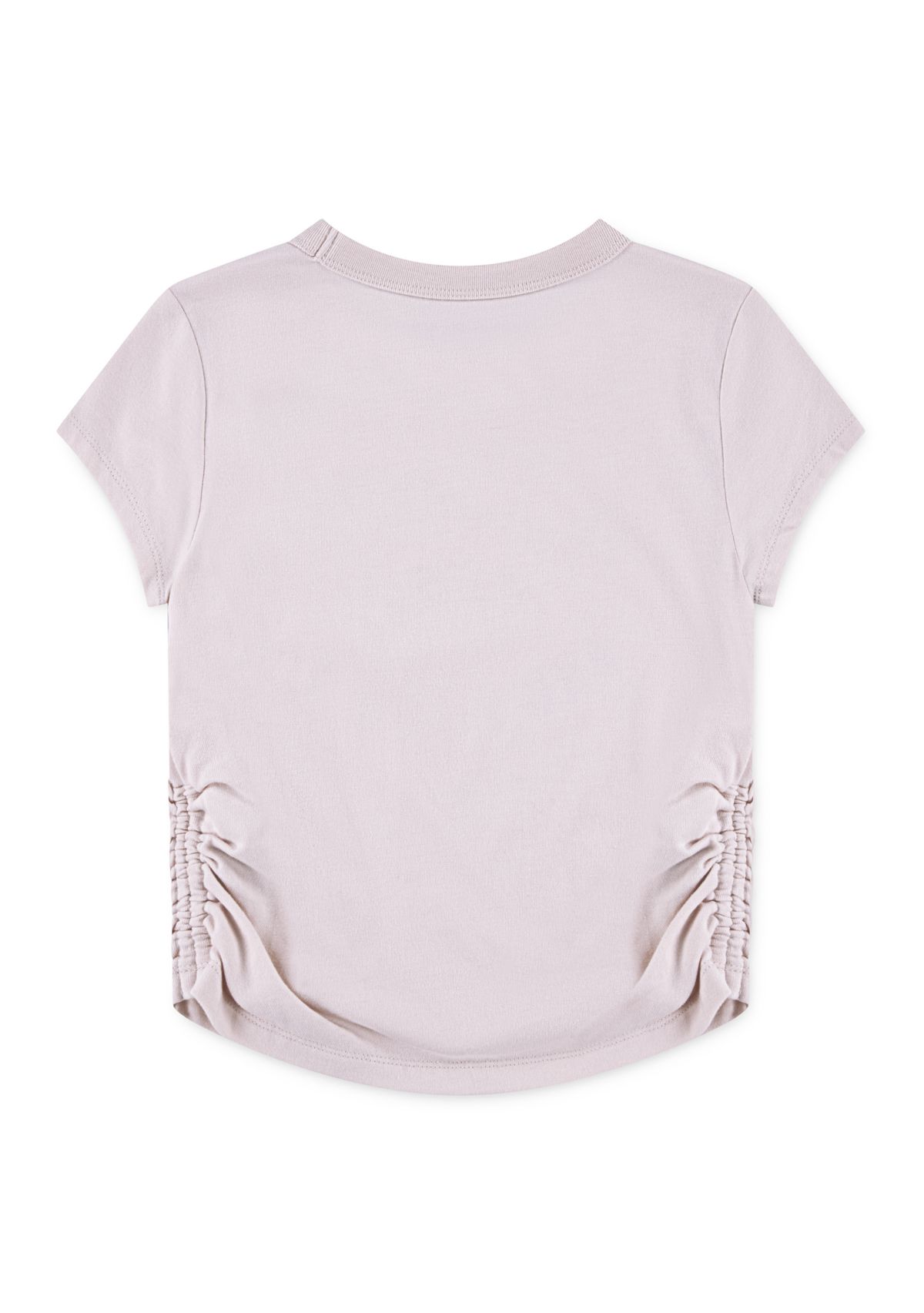 cotton ruched 1892 graphic t-shirt