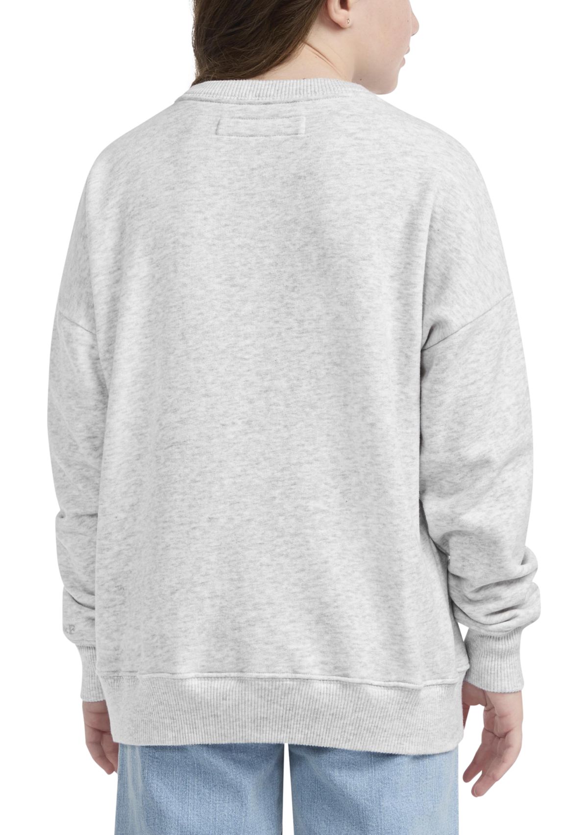 paris fleece crew pullover