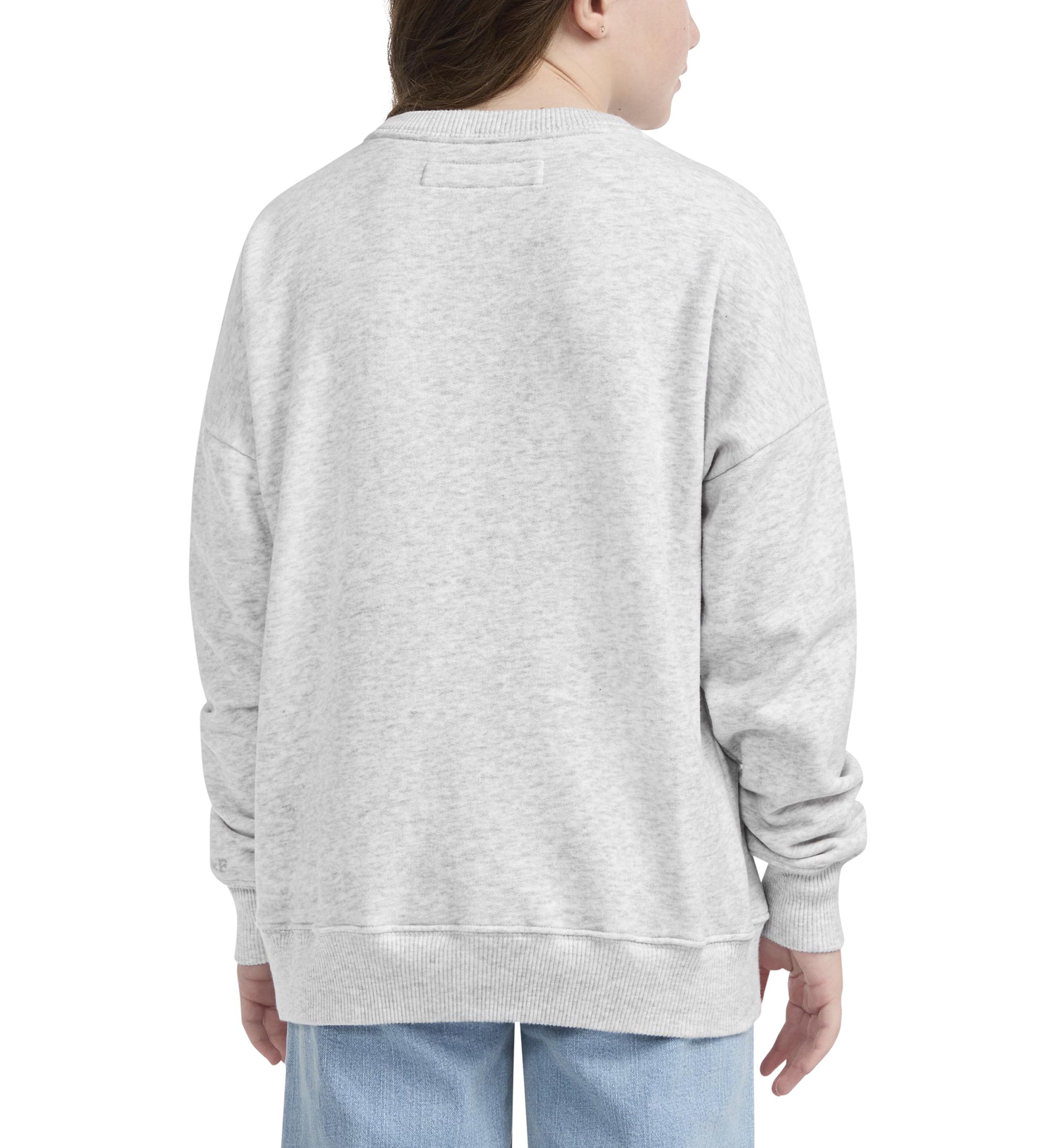 paris fleece crew pullover