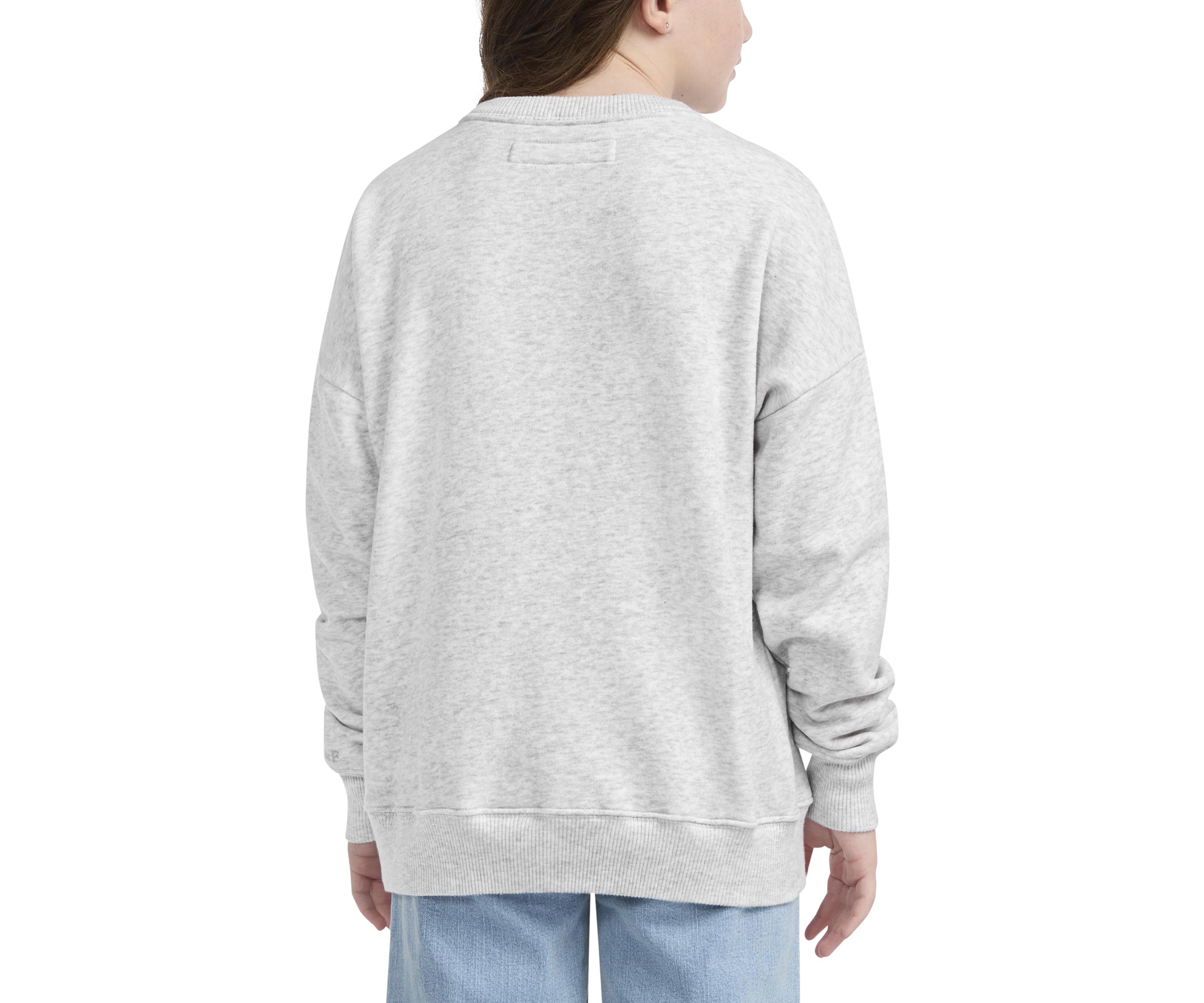 paris fleece crew pullover