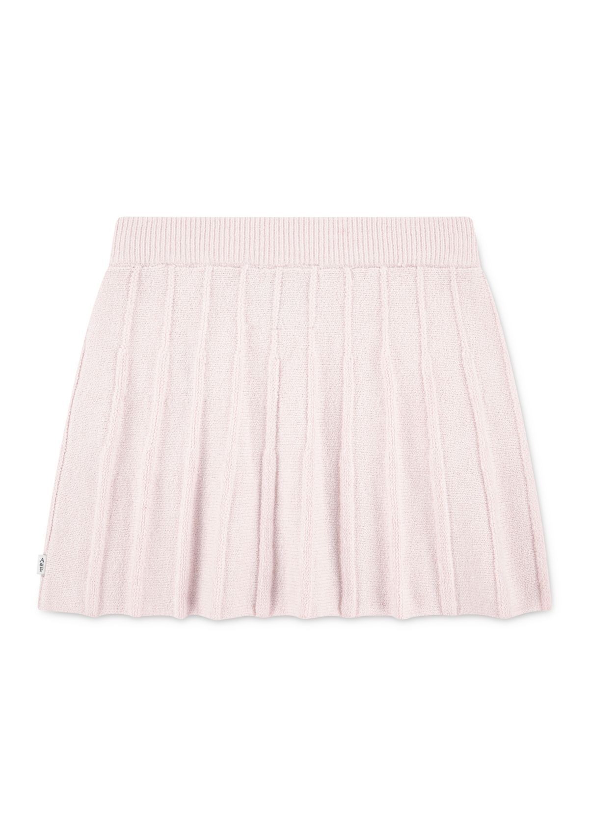 pleated sweater skirt 