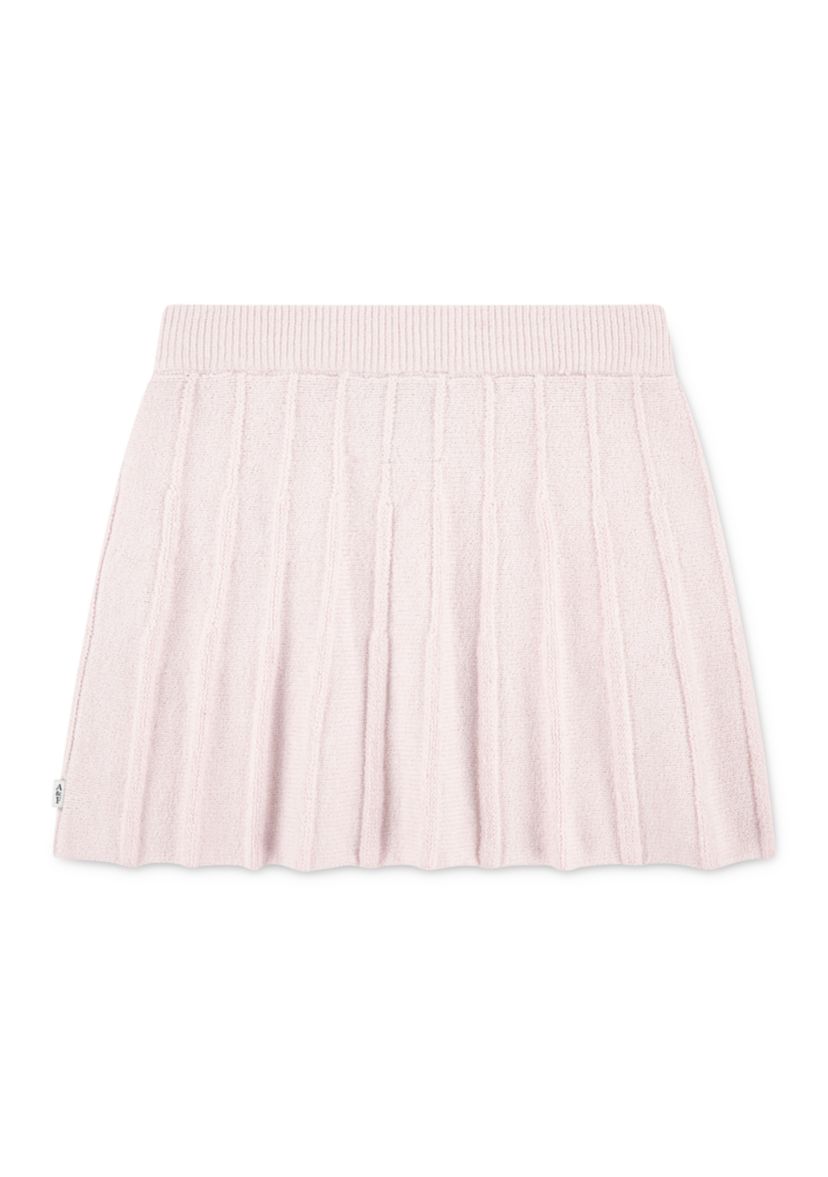pleated sweater skirt 