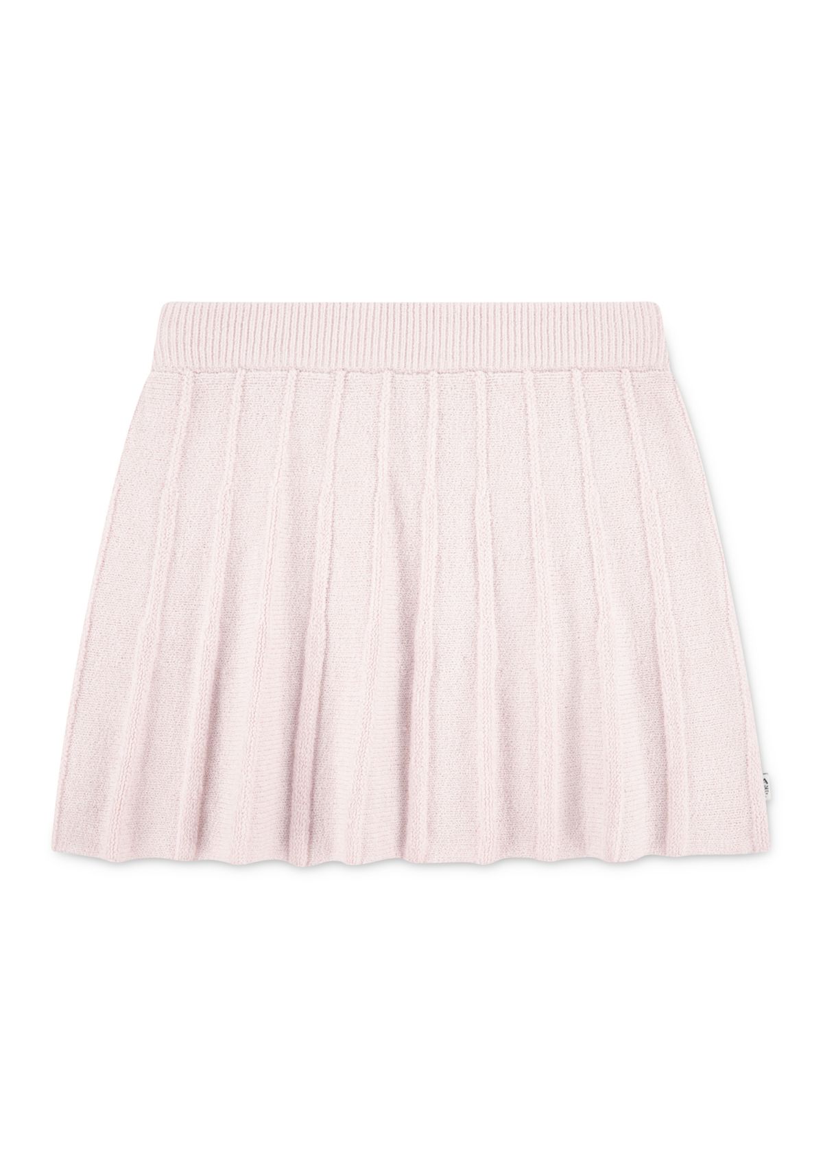 pleated sweater skirt 