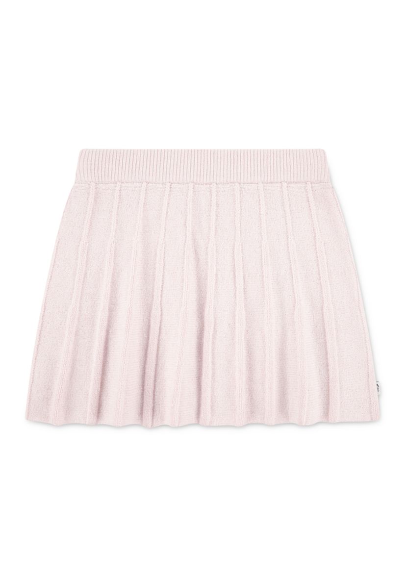 pleated sweater skirt 