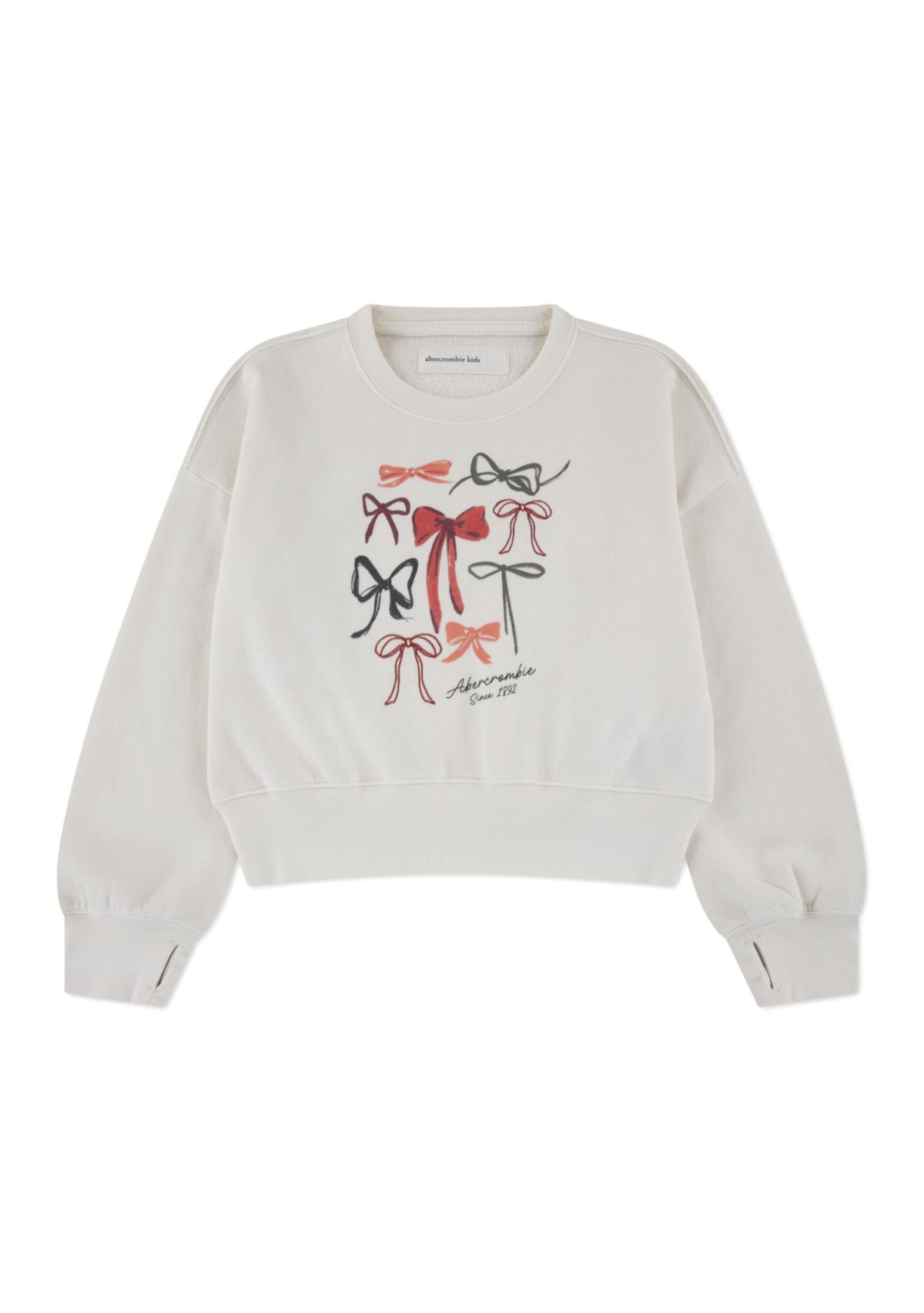 bows logo sweatshirt 