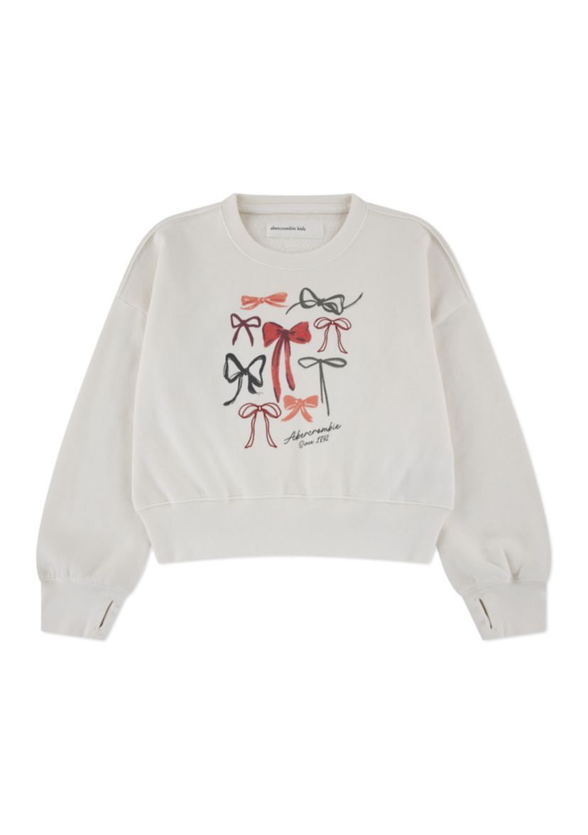 bows logo sweatshirt 