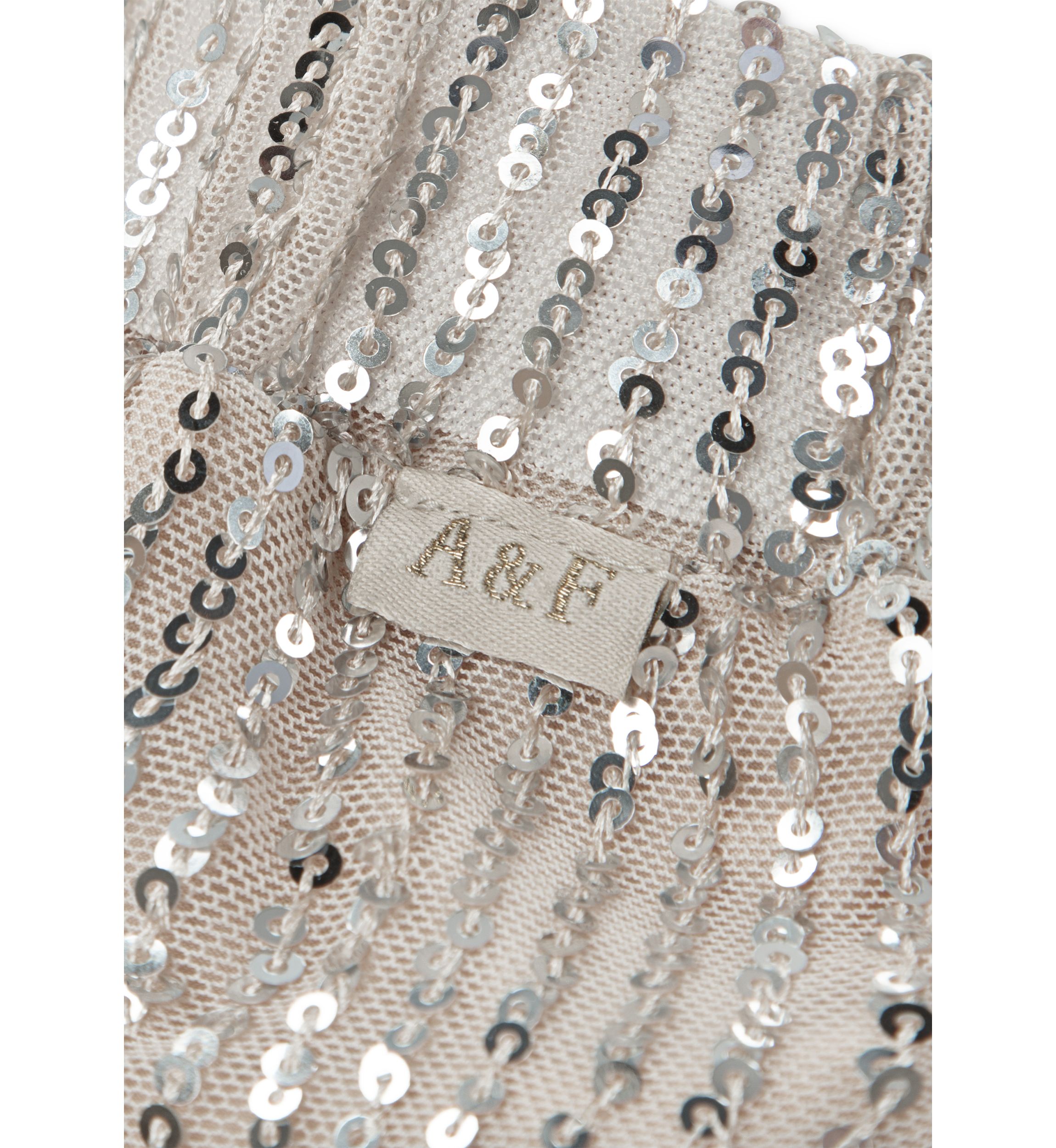 tiered sequin skort