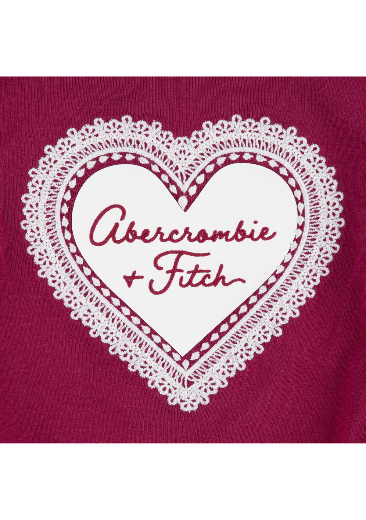 lacey long sleeve ruched tee