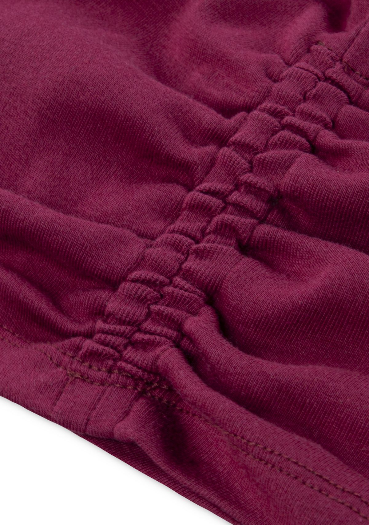 lacey long sleeve ruched tee