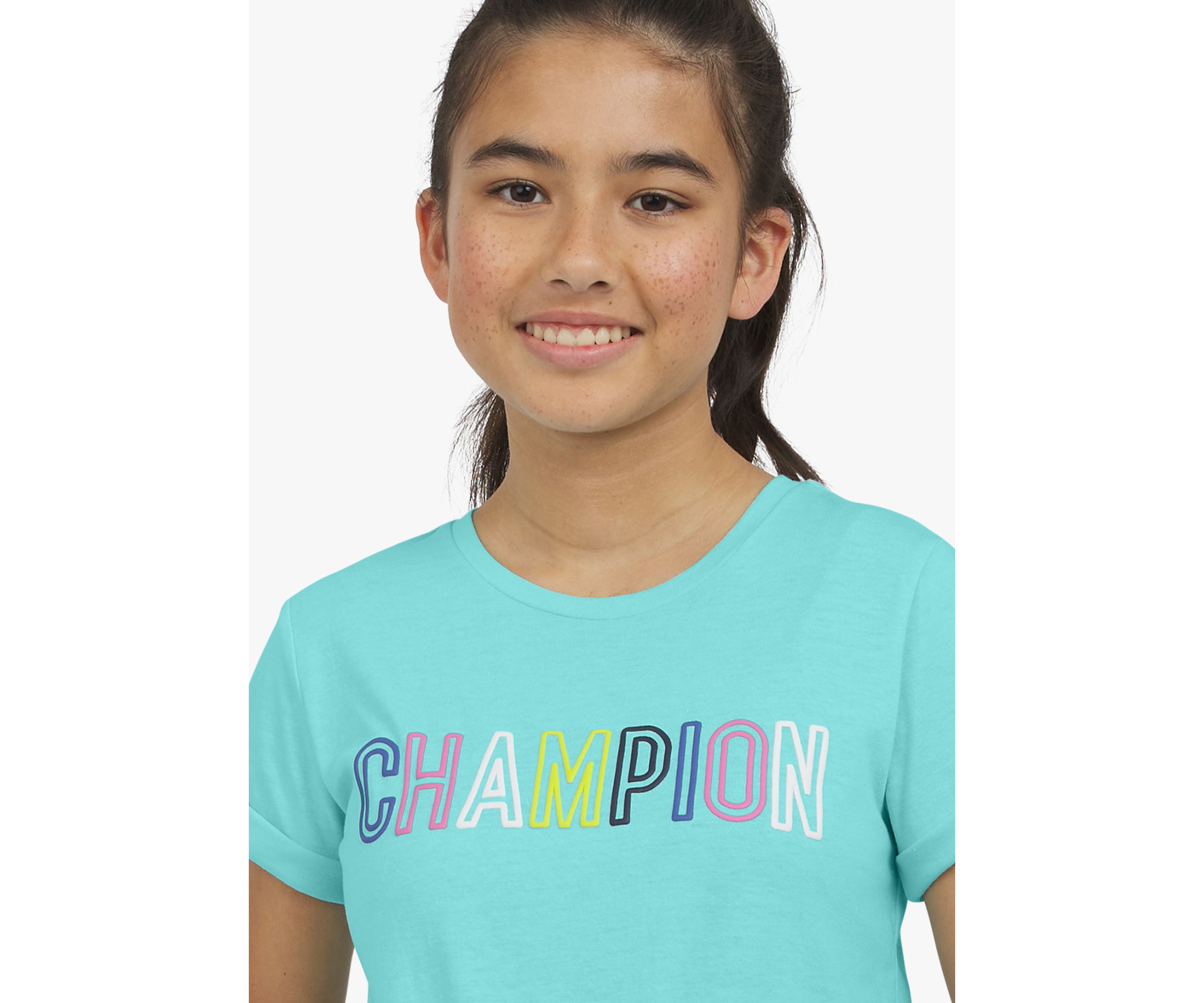 Girls 7-16 Tie Front Graphic T-Shirt