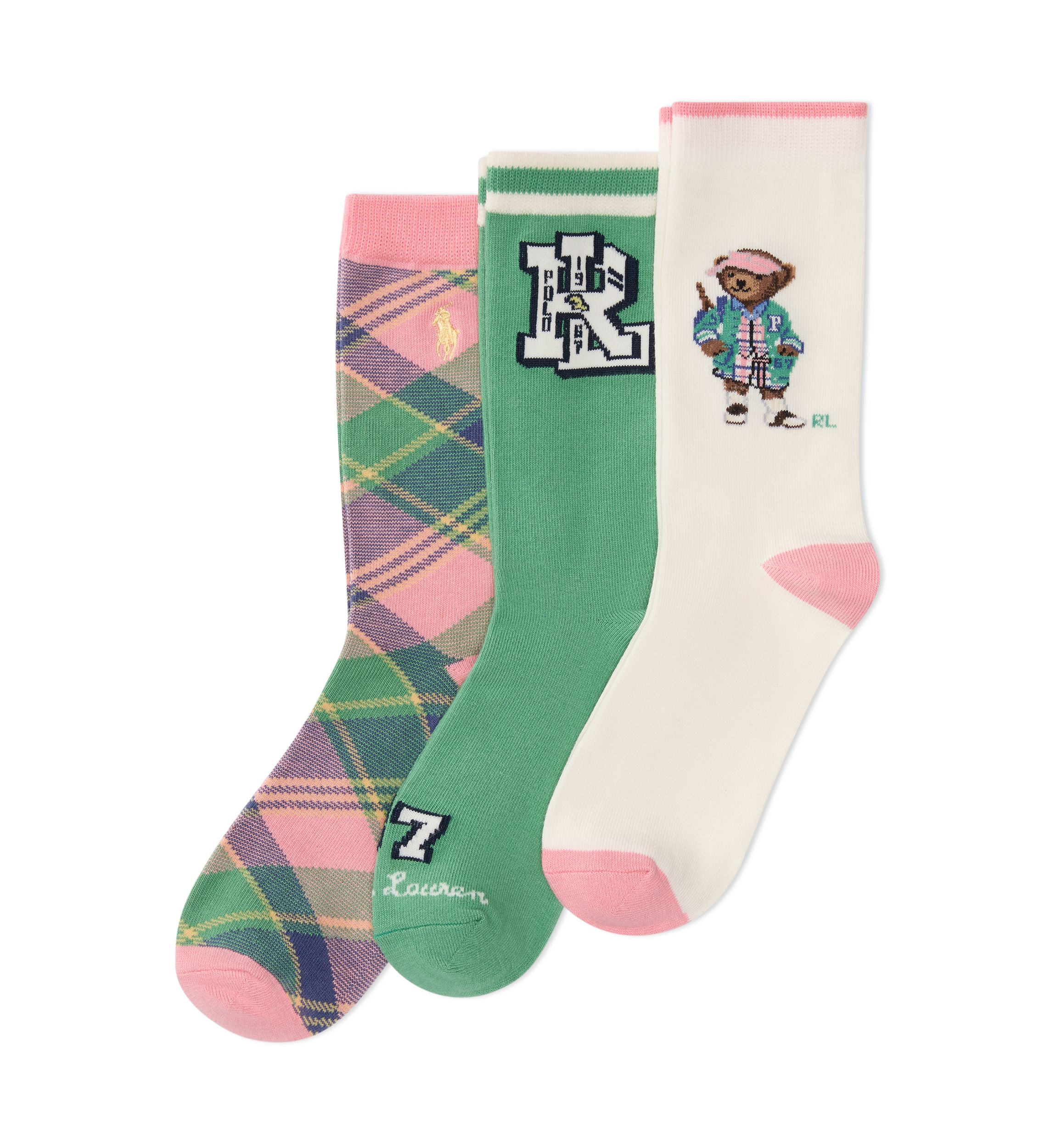 Girls Savannah Socks -  3 Pack