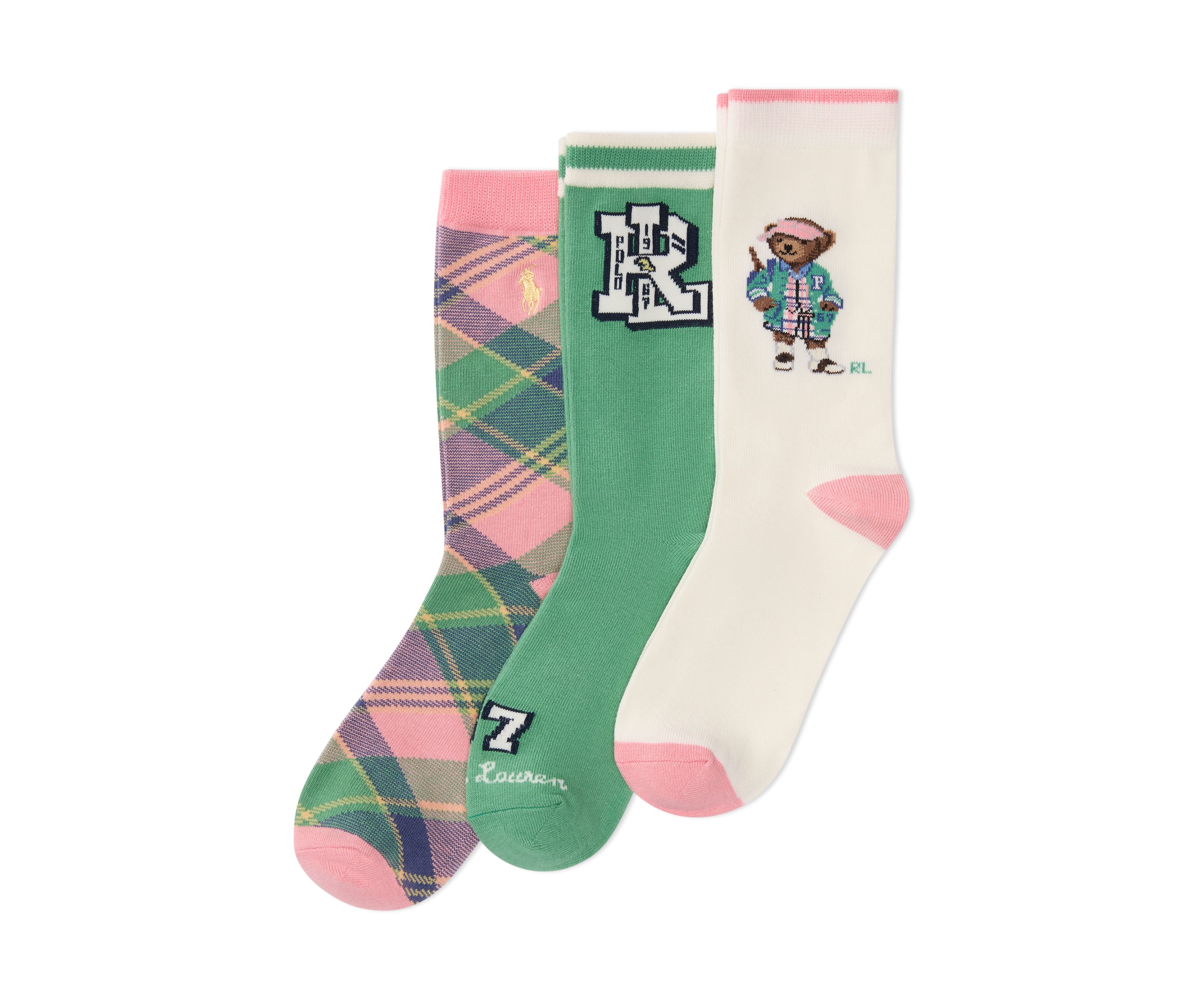 Girls Savannah Socks -  3 Pack