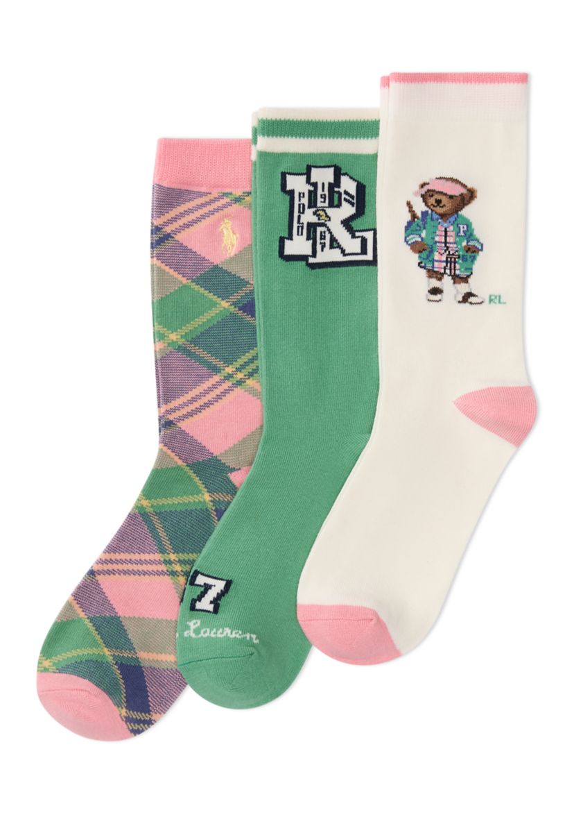 Girls Savannah Socks -  3 Pack