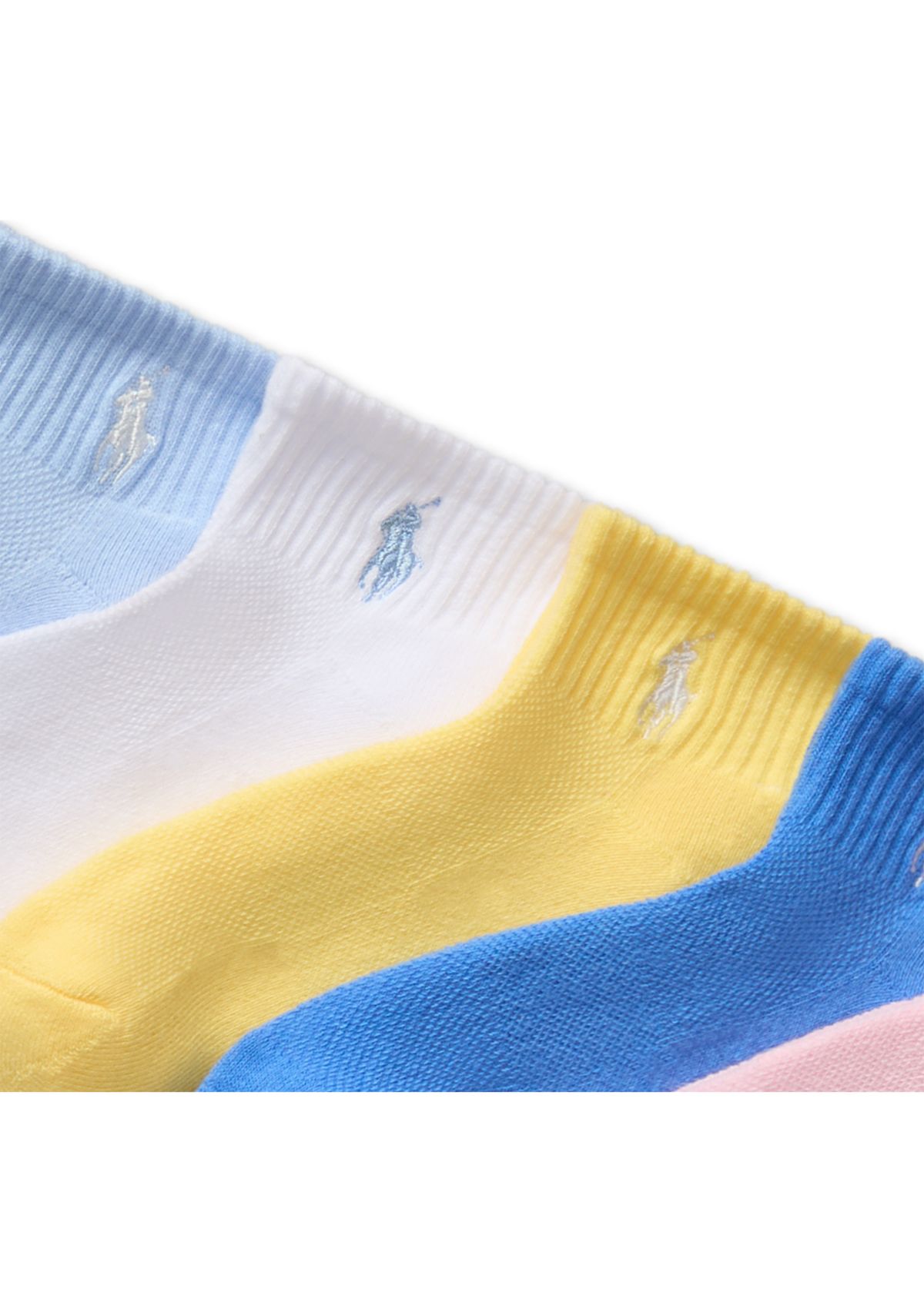 Polo Girls Sport Quarter Sock, 6 Pack