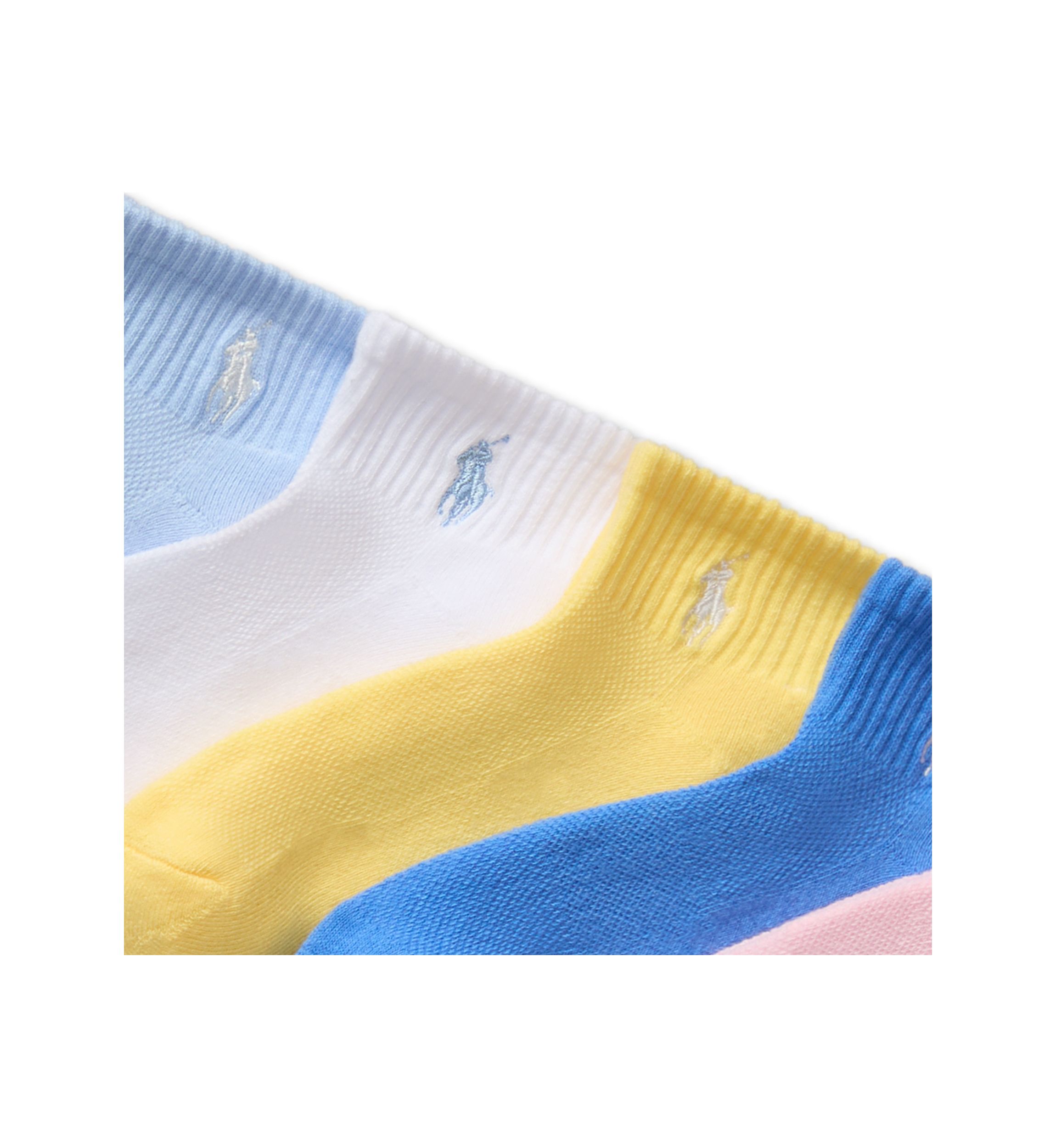 Polo Girls Sport Quarter Sock, 6 Pack
