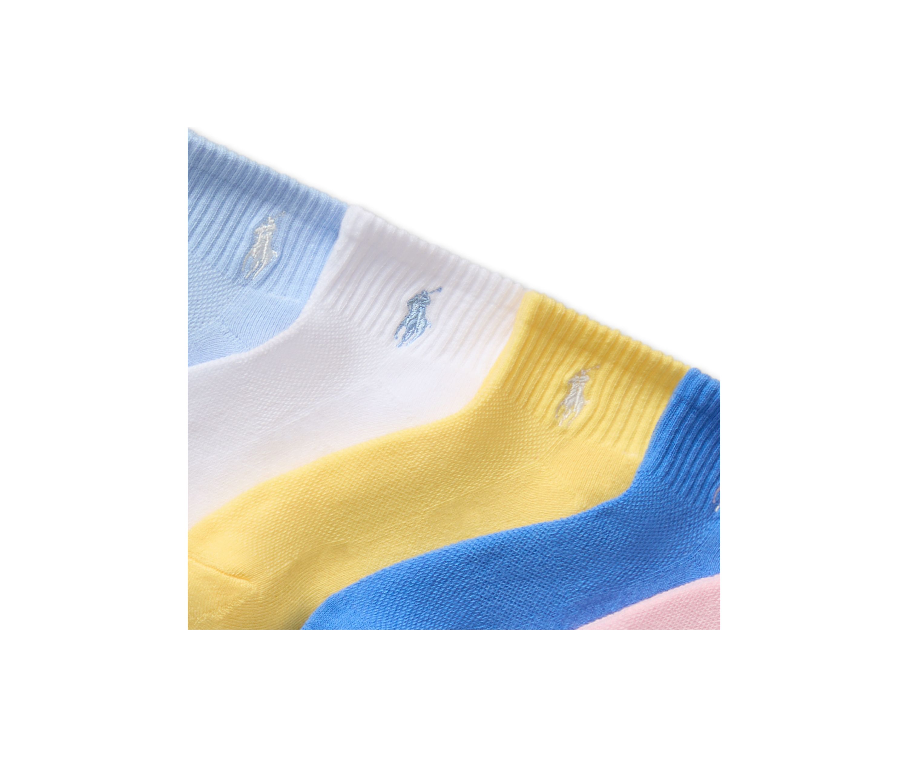 Polo Girls Sport Quarter Sock, 6 Pack