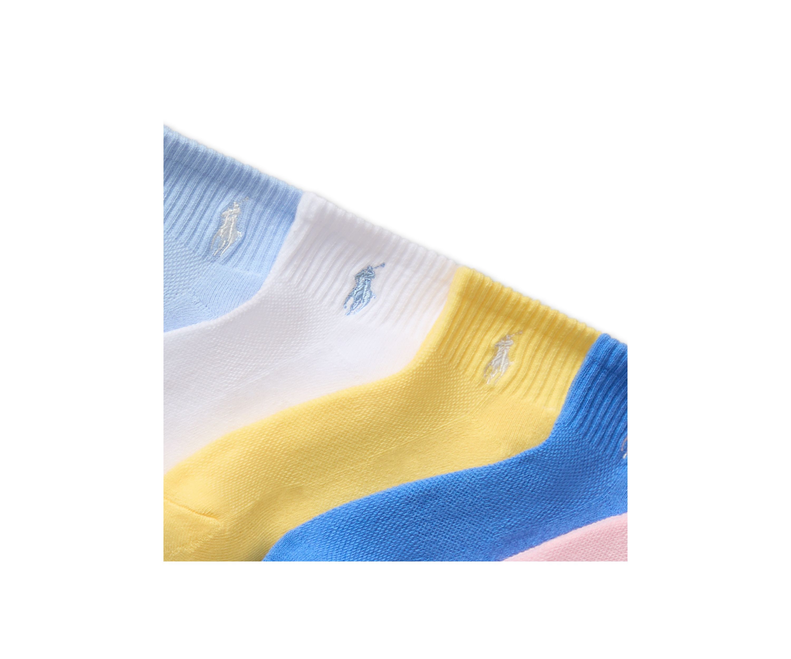 Girls Sport Quarter Socks, 6 Pack