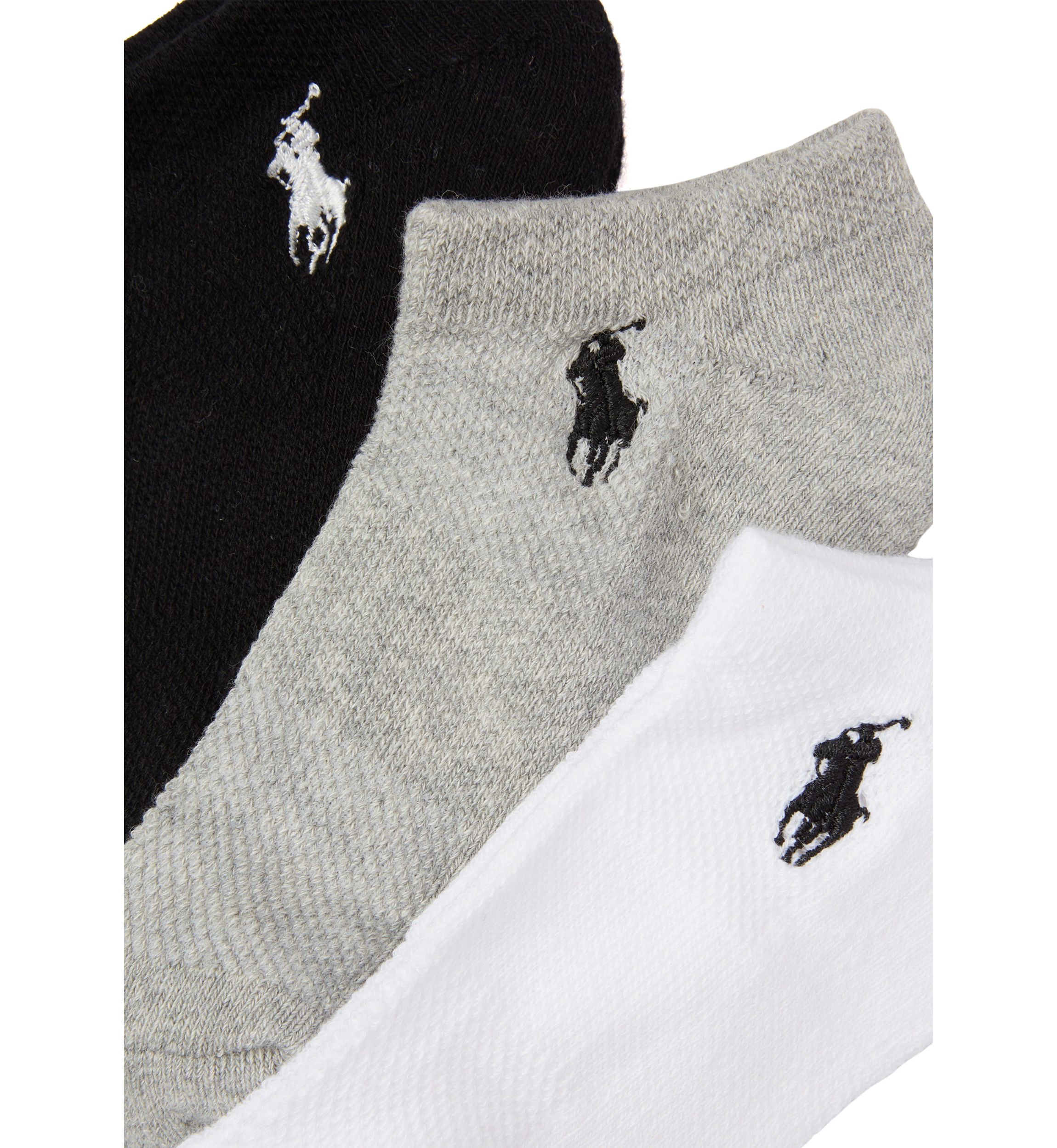 Girls Performance Cushioned Solid Low Cut Socks - 6 Pack 