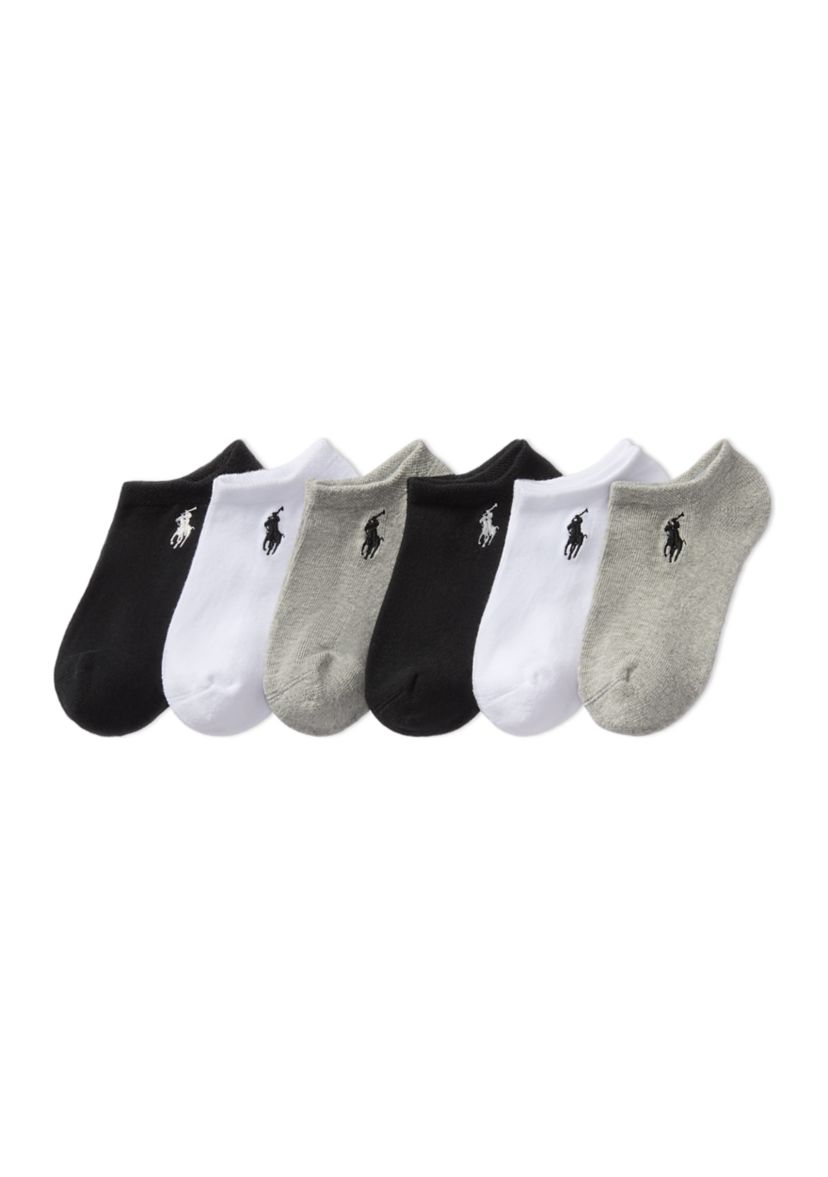 Girls 6-Pack of Low-Cut Socks